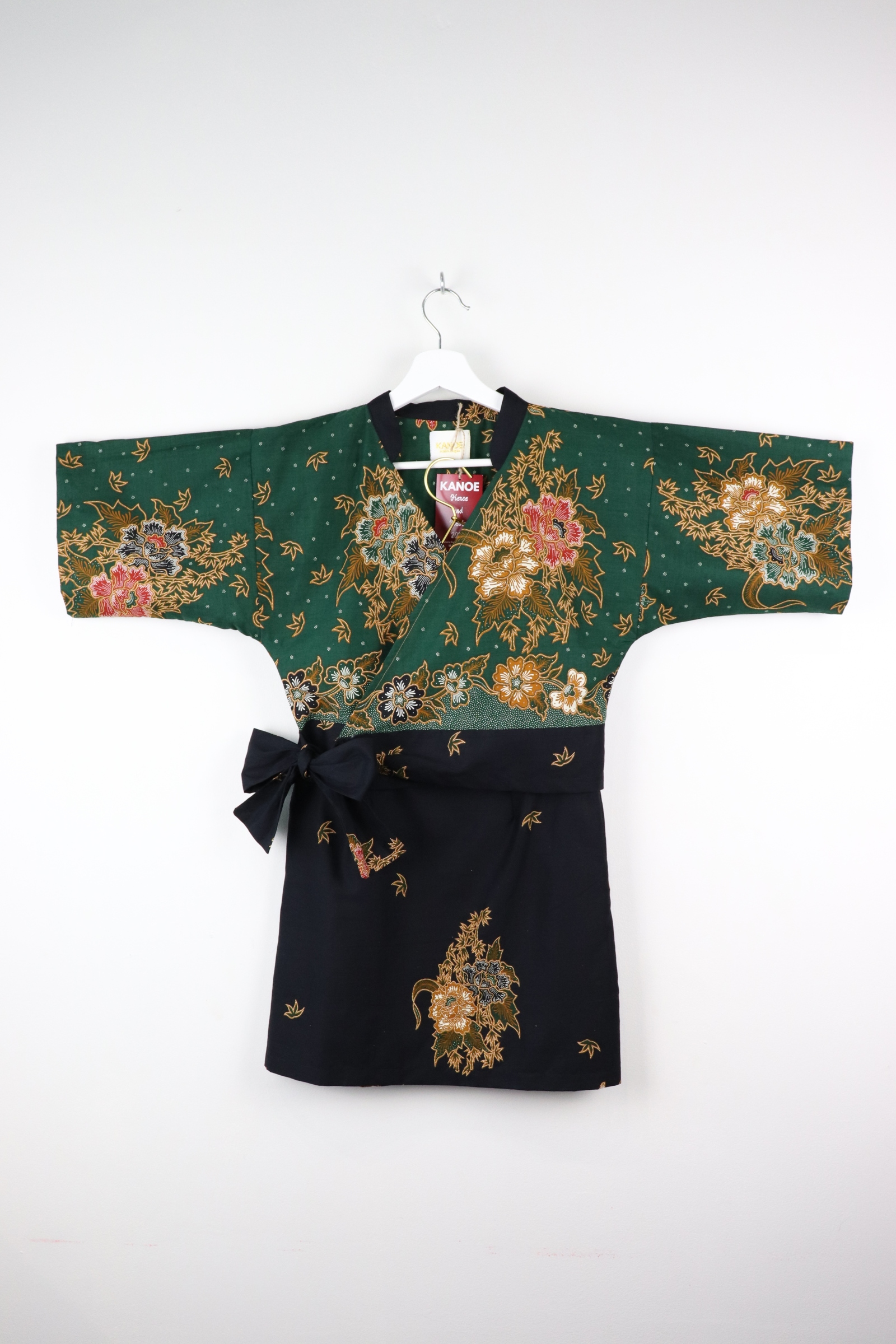 Kimono Wrap Matching Set - Golden Rain (S/M)