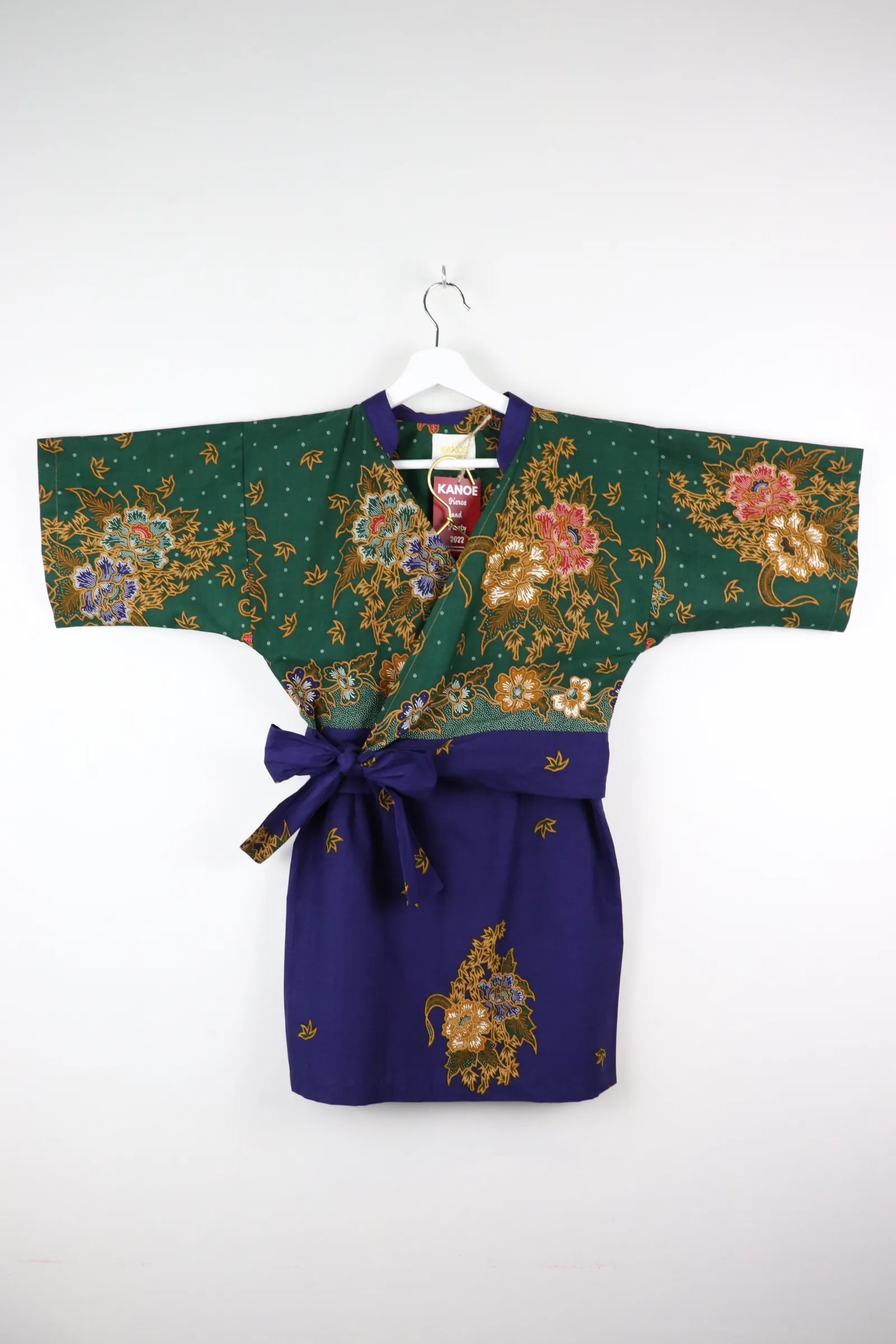 Kimono Wrap Matching Set - Forestry (S/M)