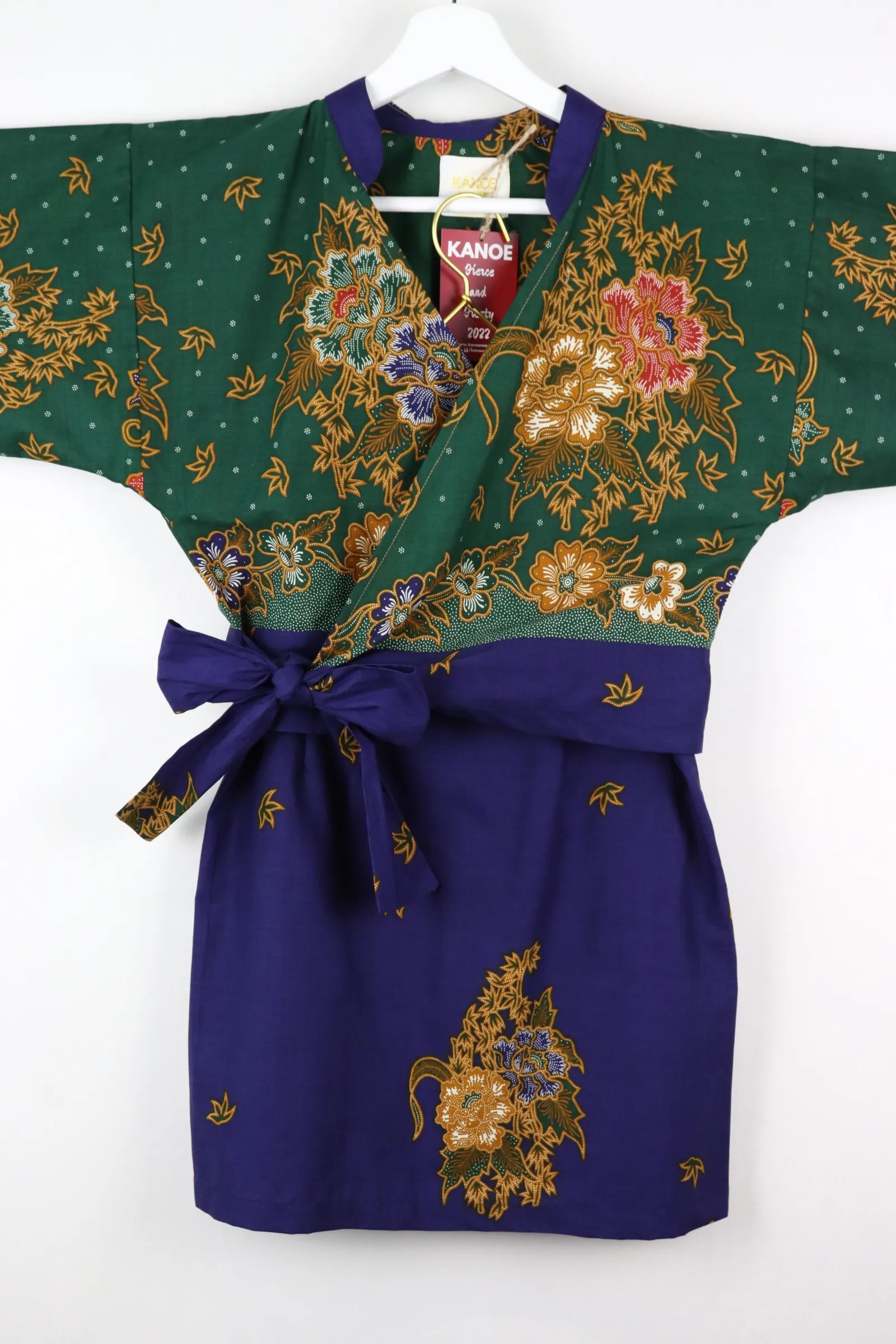 Kimono Wrap Matching Set - Forestry (S/M)