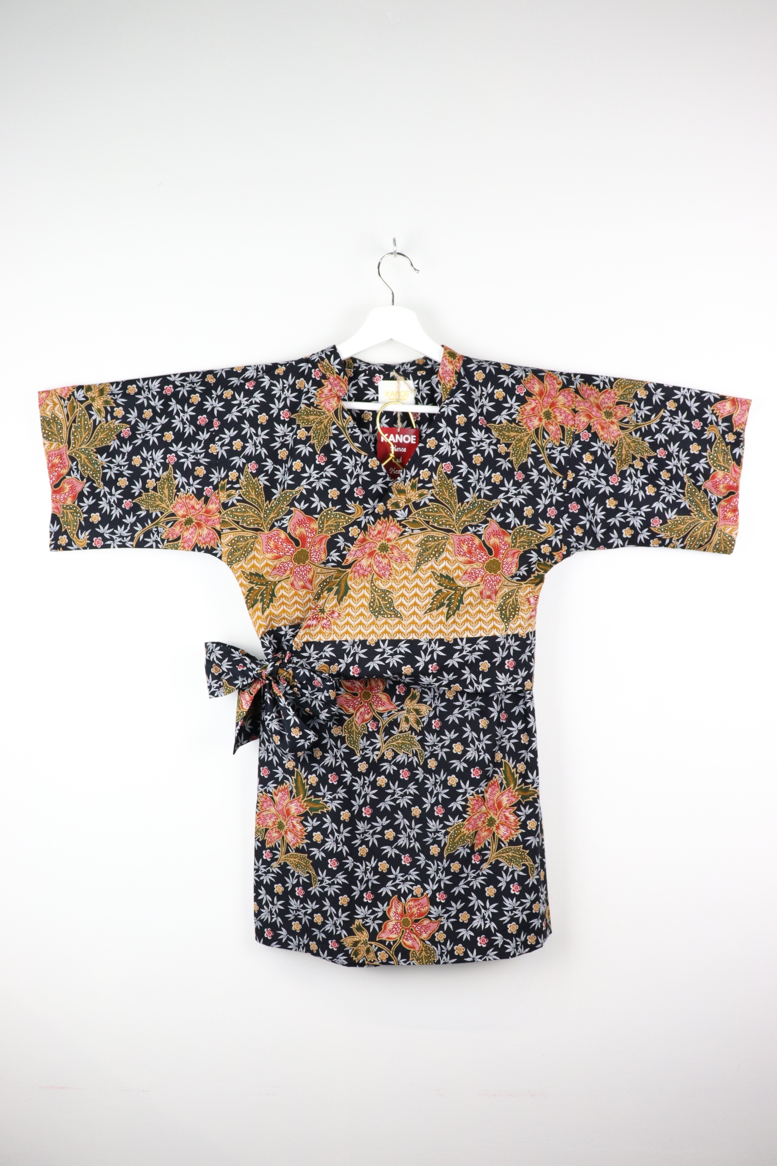 Kimono Wrap Matching Set - Magpie (S/M)