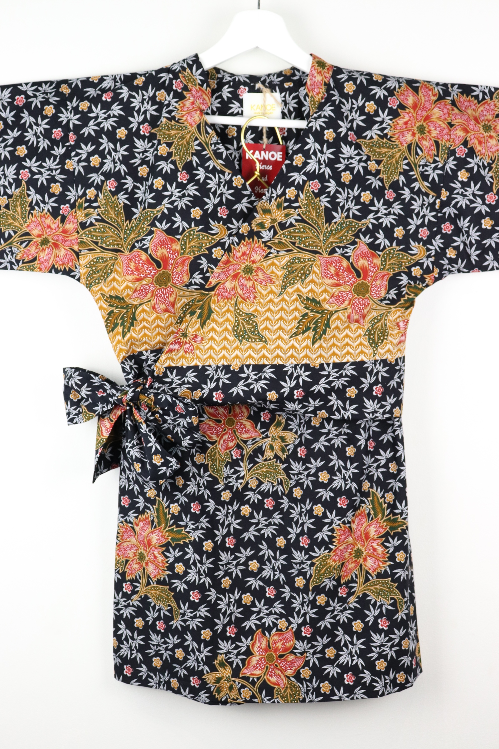 Kimono Wrap Matching Set - Magpie (S/M)