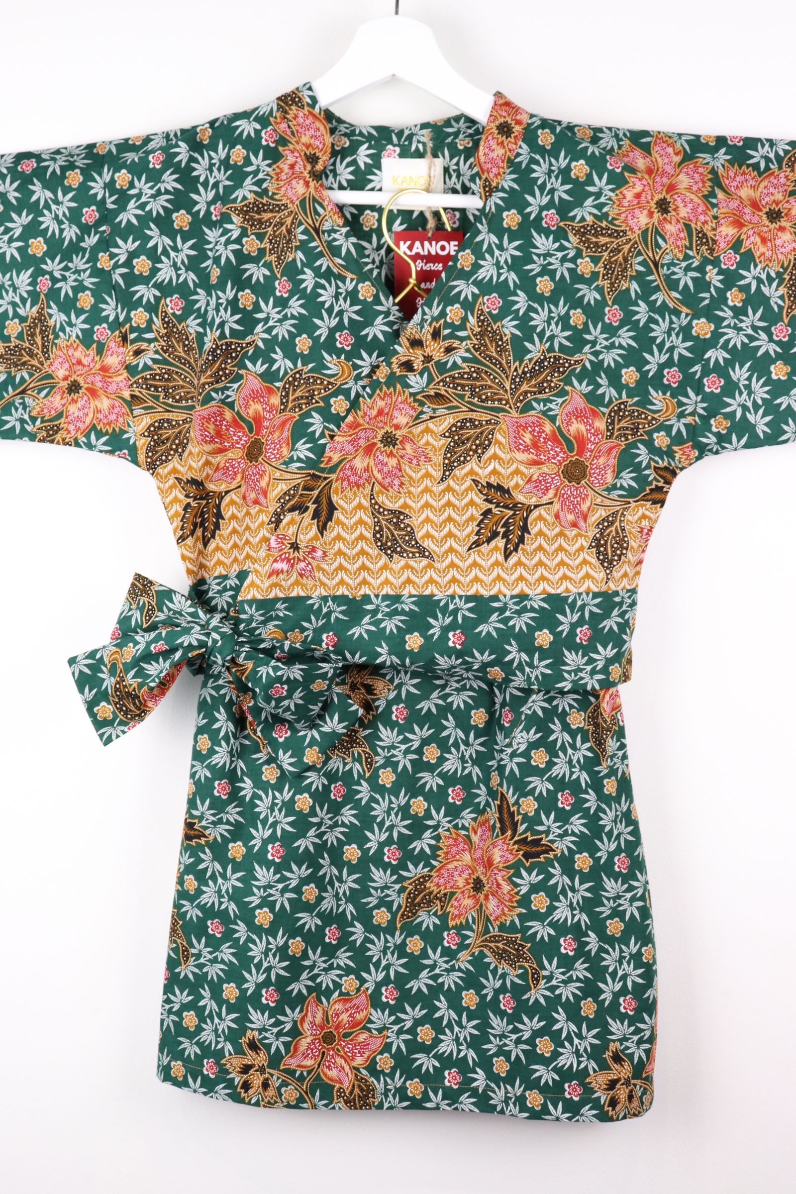 Kimono Wrap Matching Set - Pandan (S/M)