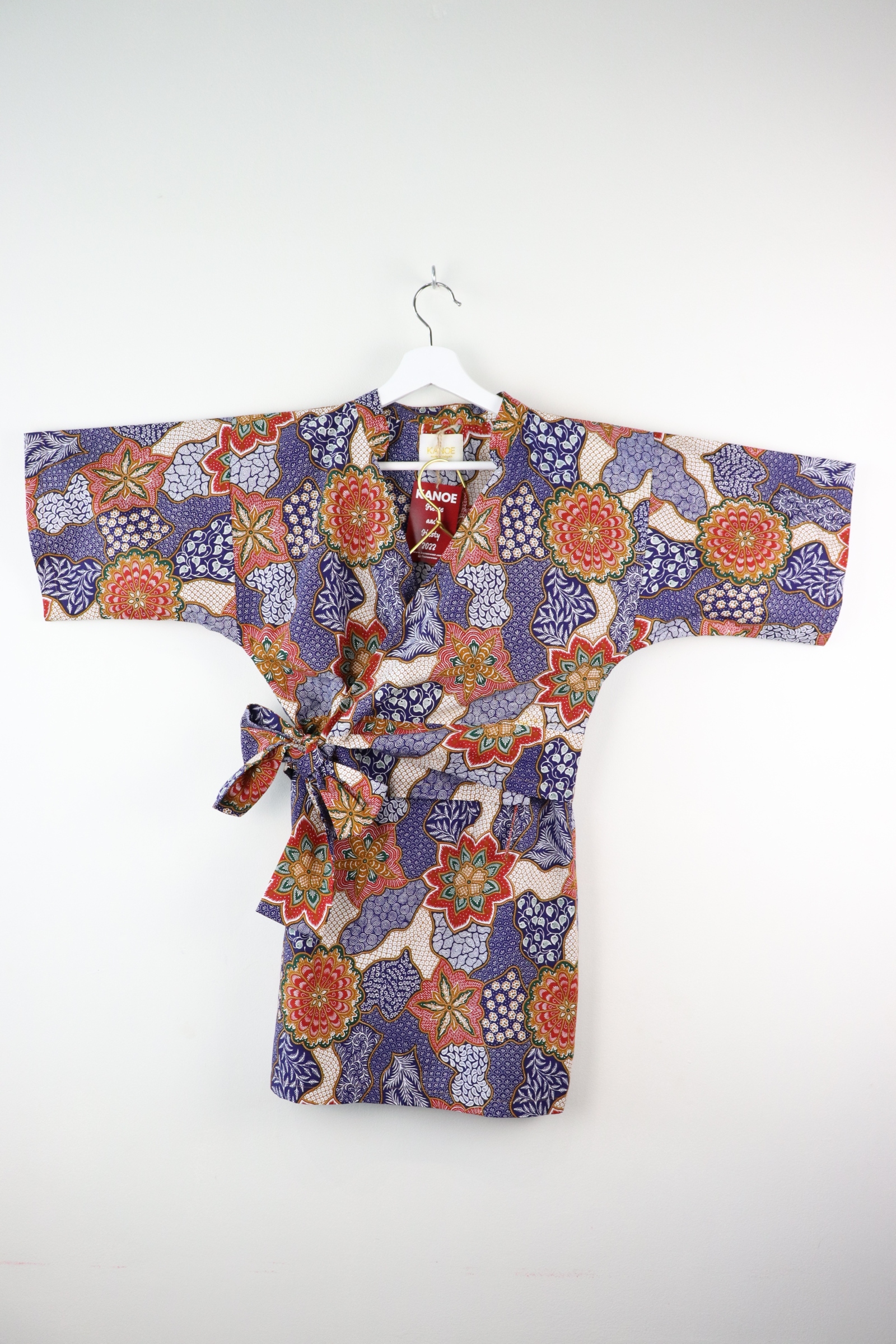 Kimono Wrap Matching Set - Blue Valley (S/M)