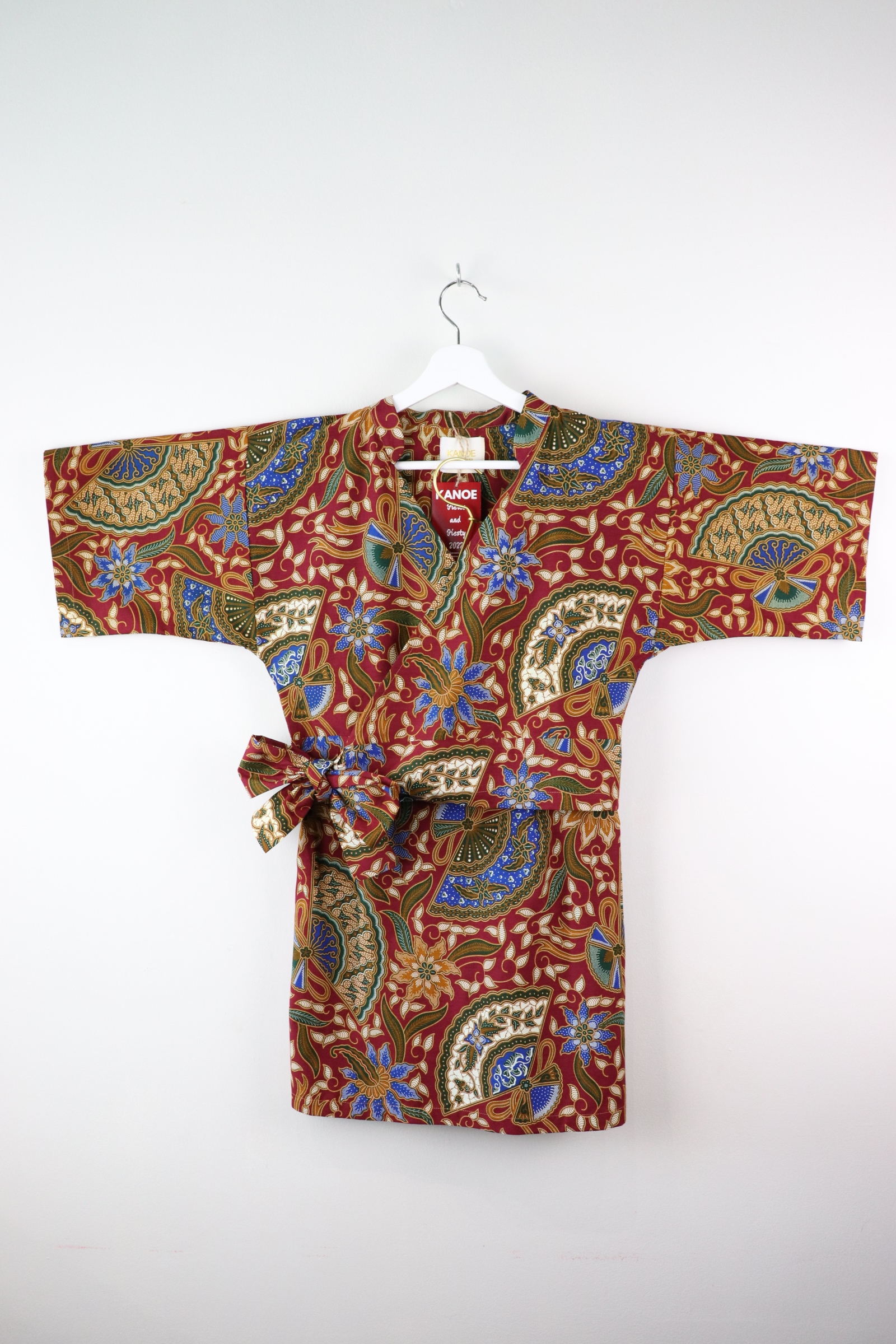Kimono Wrap Matching Set - Red Rogue (S/M/L/XL)