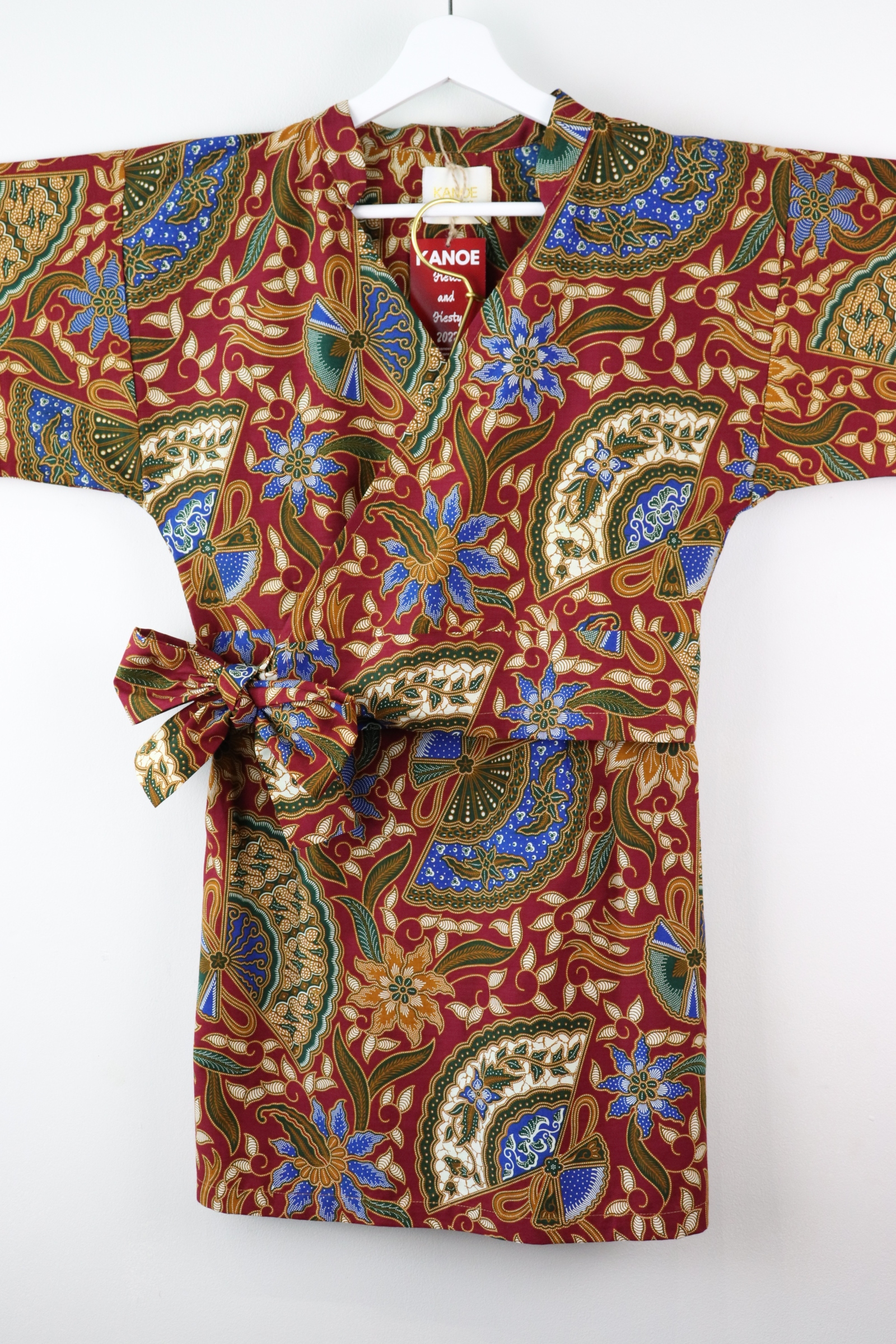 Kimono Wrap Matching Set - Red Rogue (S/M/L/XL)