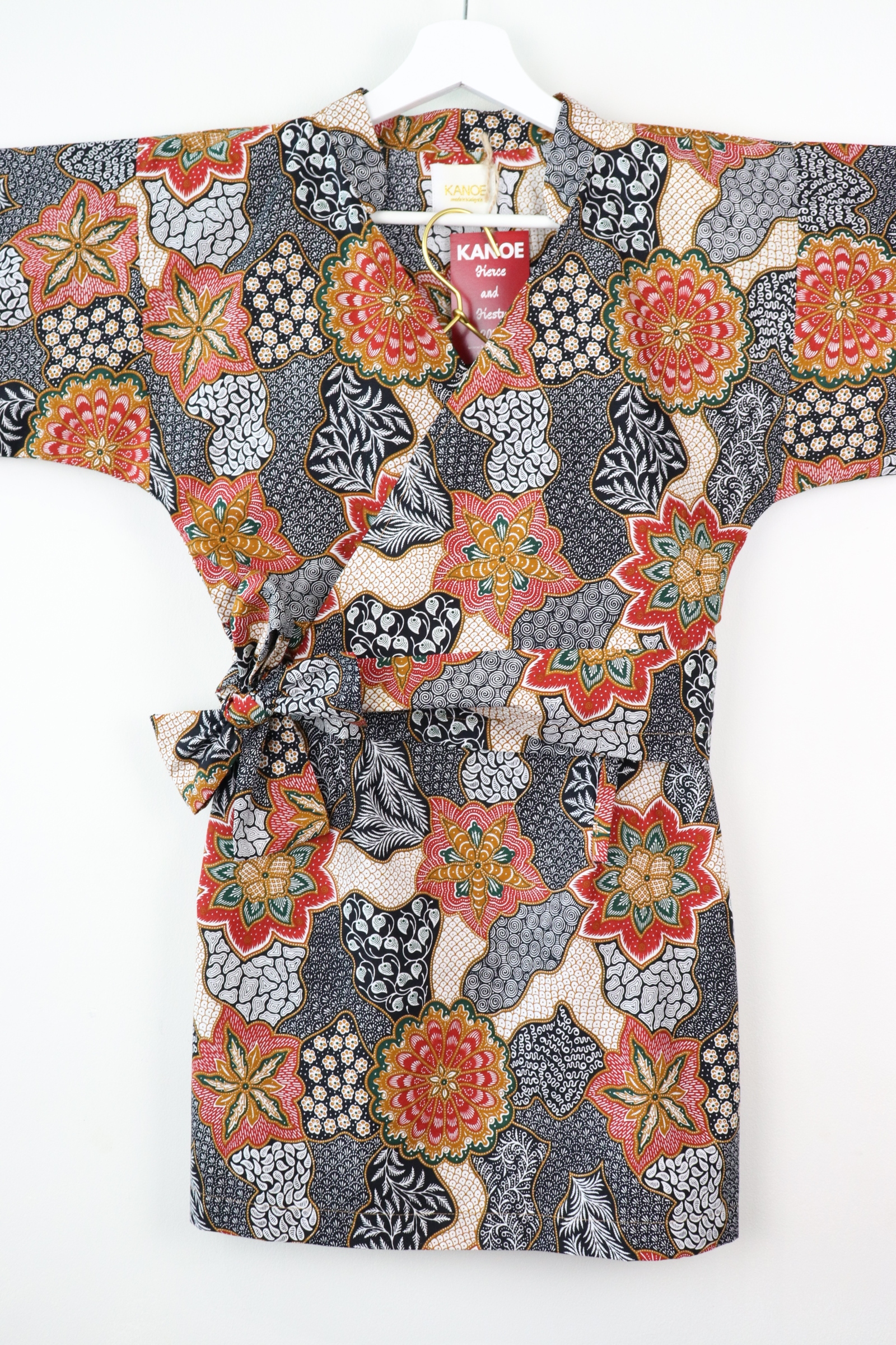 Kimono Wrap Matching Set - Moon Shine (S/M)