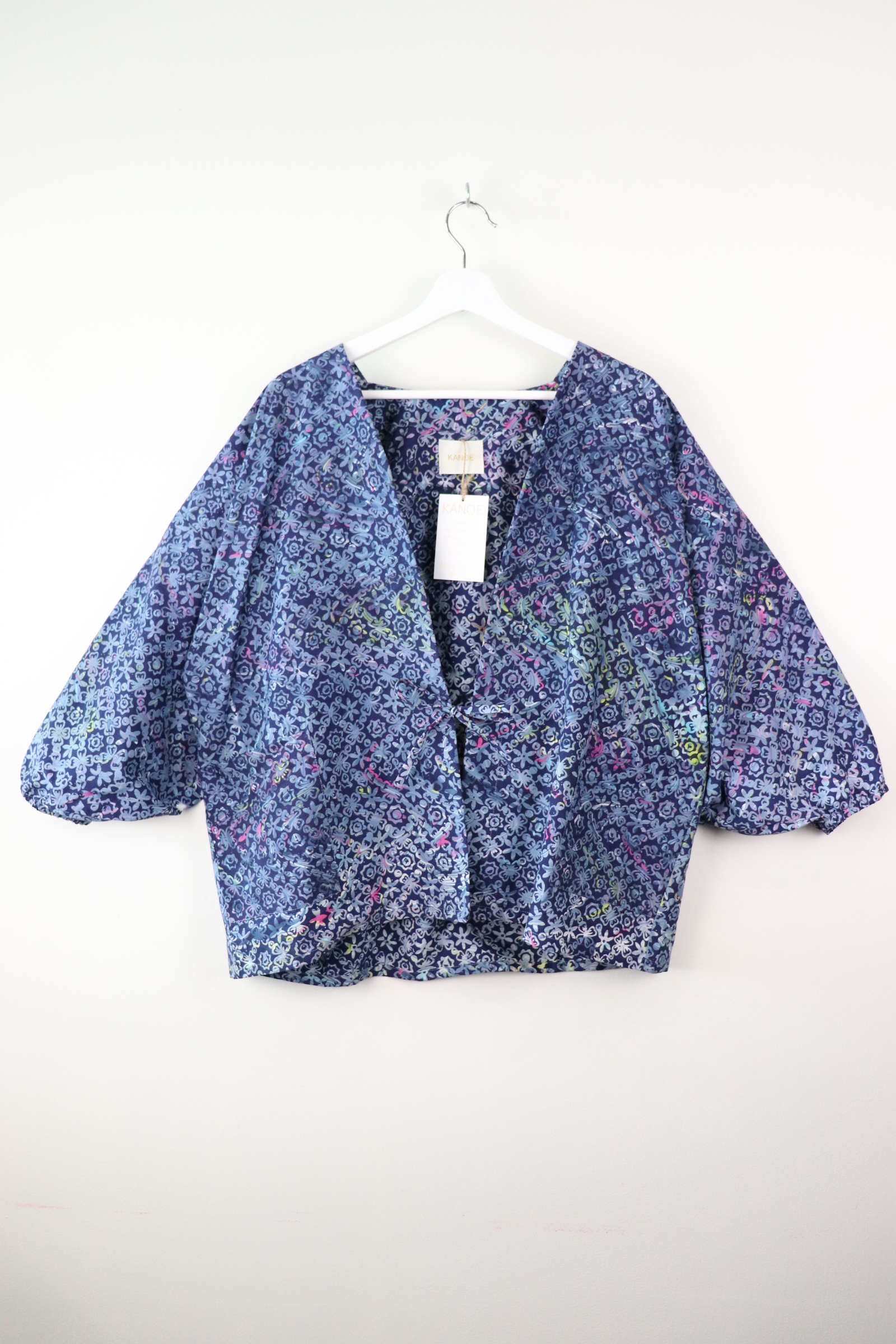 Batik Kimono Signature - Berry Blue