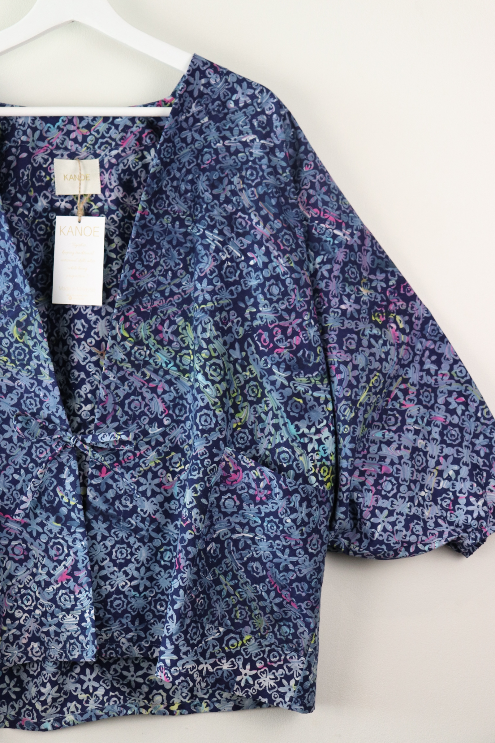 Batik Kimono Signature - Berry Blue