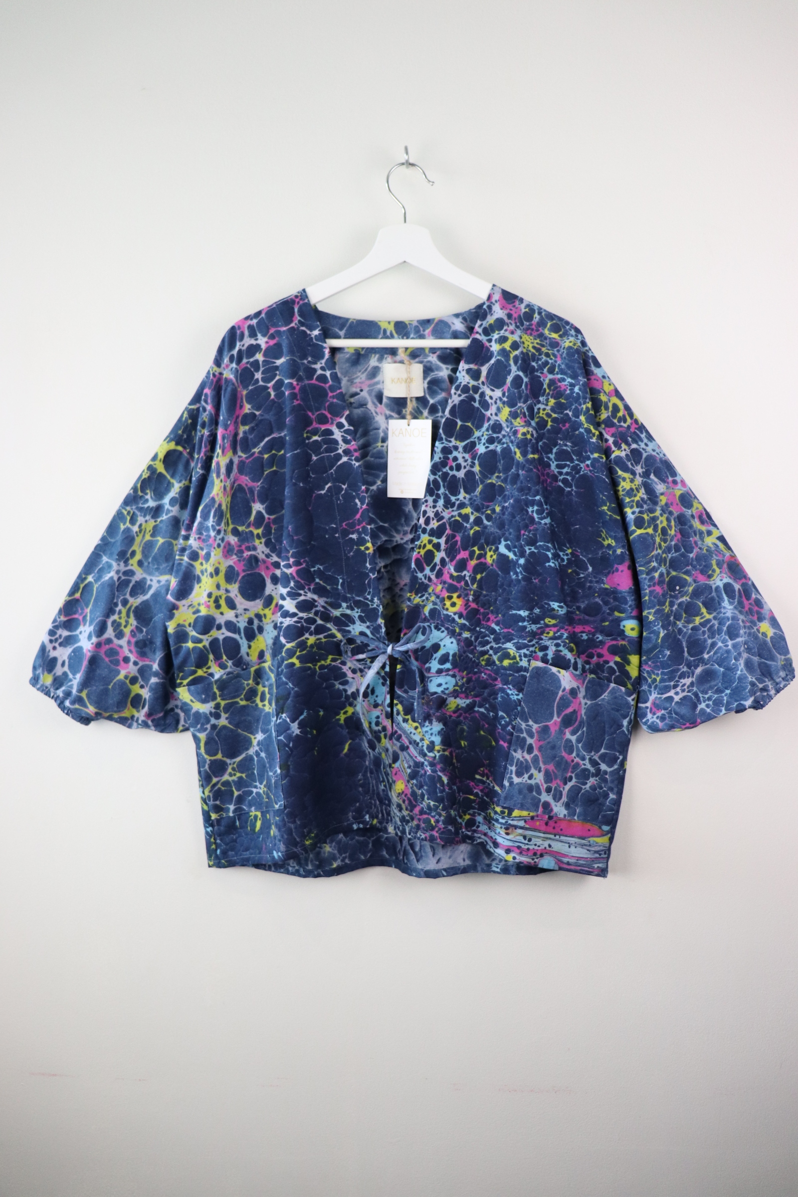 Batik Kimono Signature - Deep Sea Blue