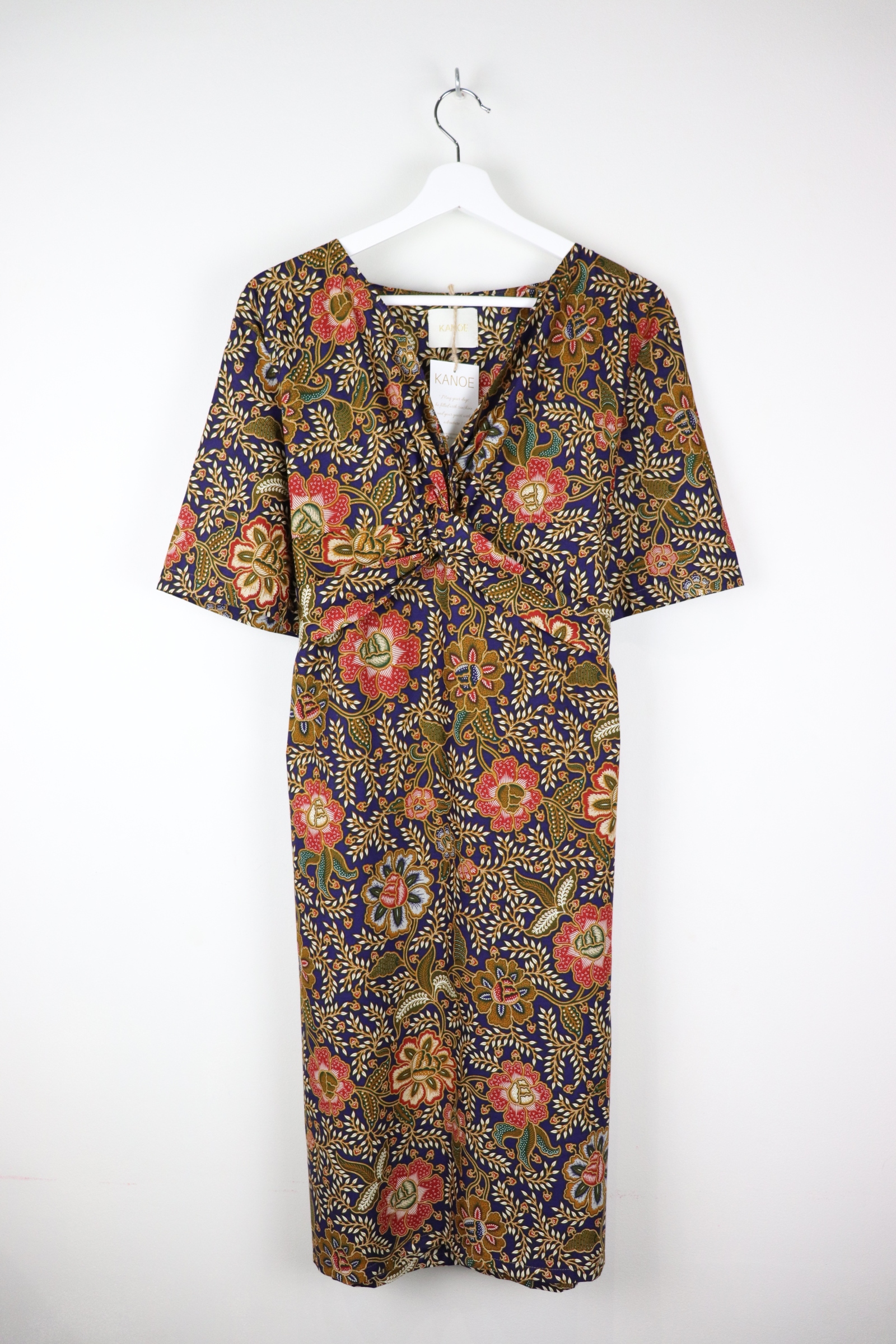 Twisted Front Dress - Aurora