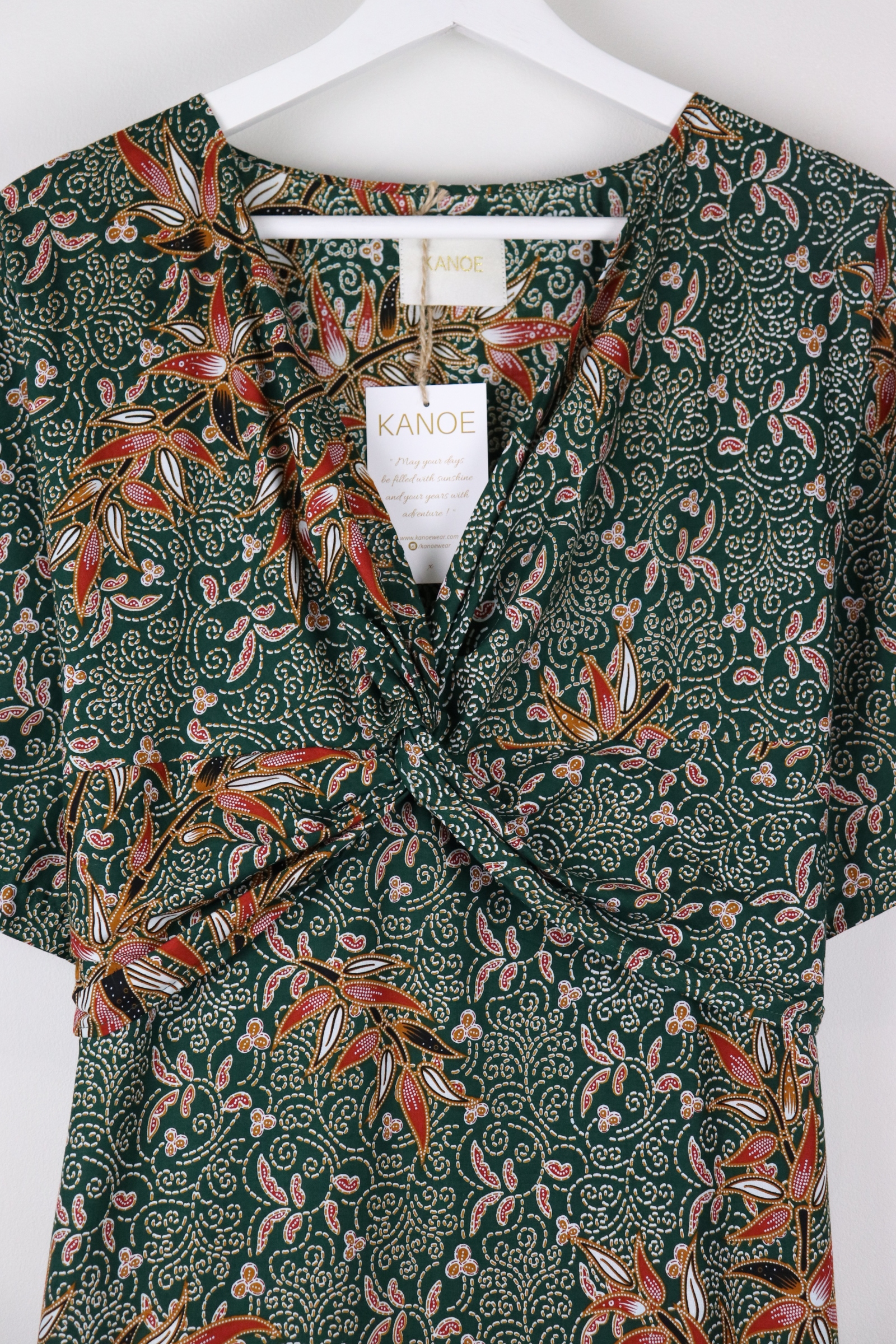 Twisted Front Dress - Everly