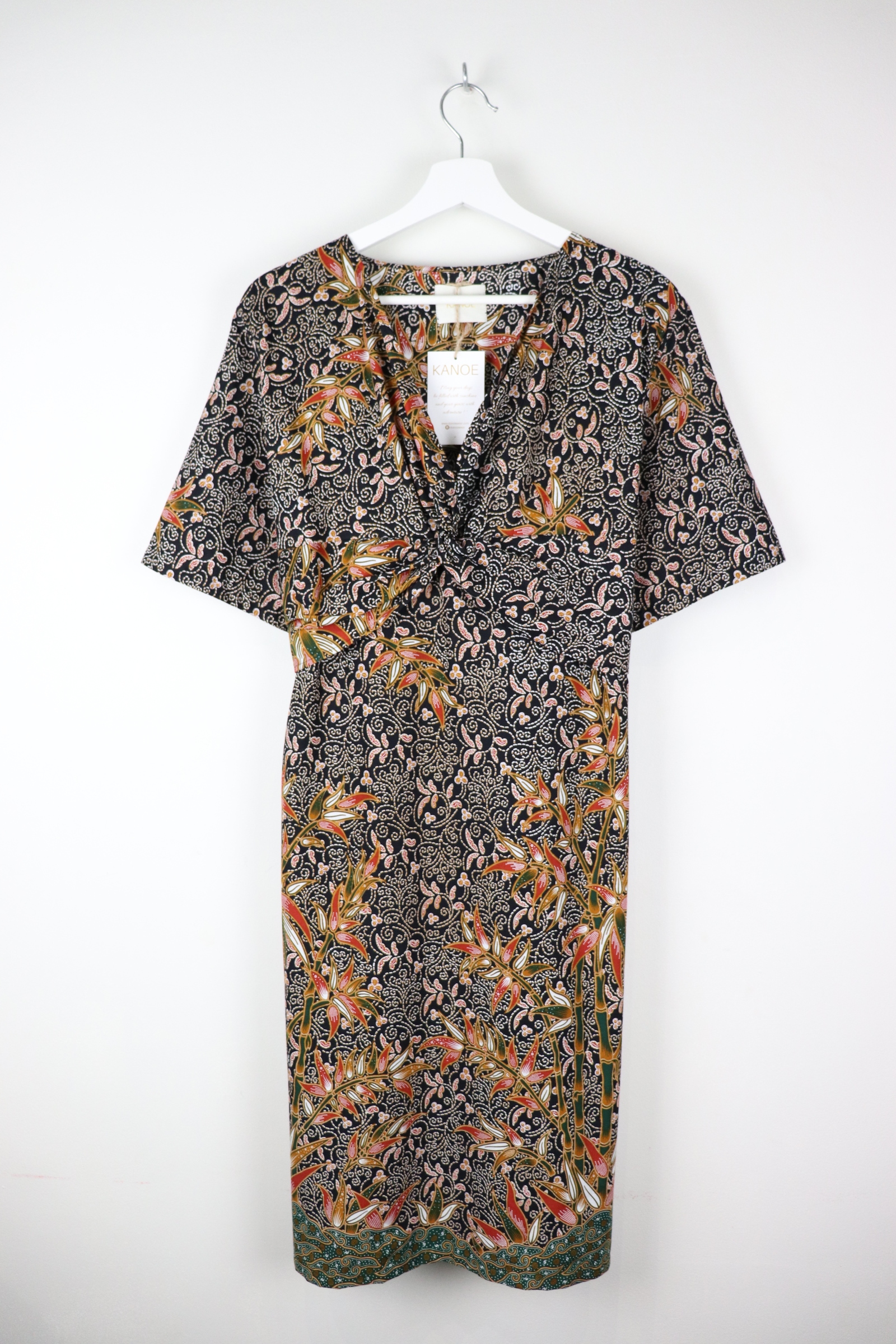 Twisted Front Dress - Magnolia