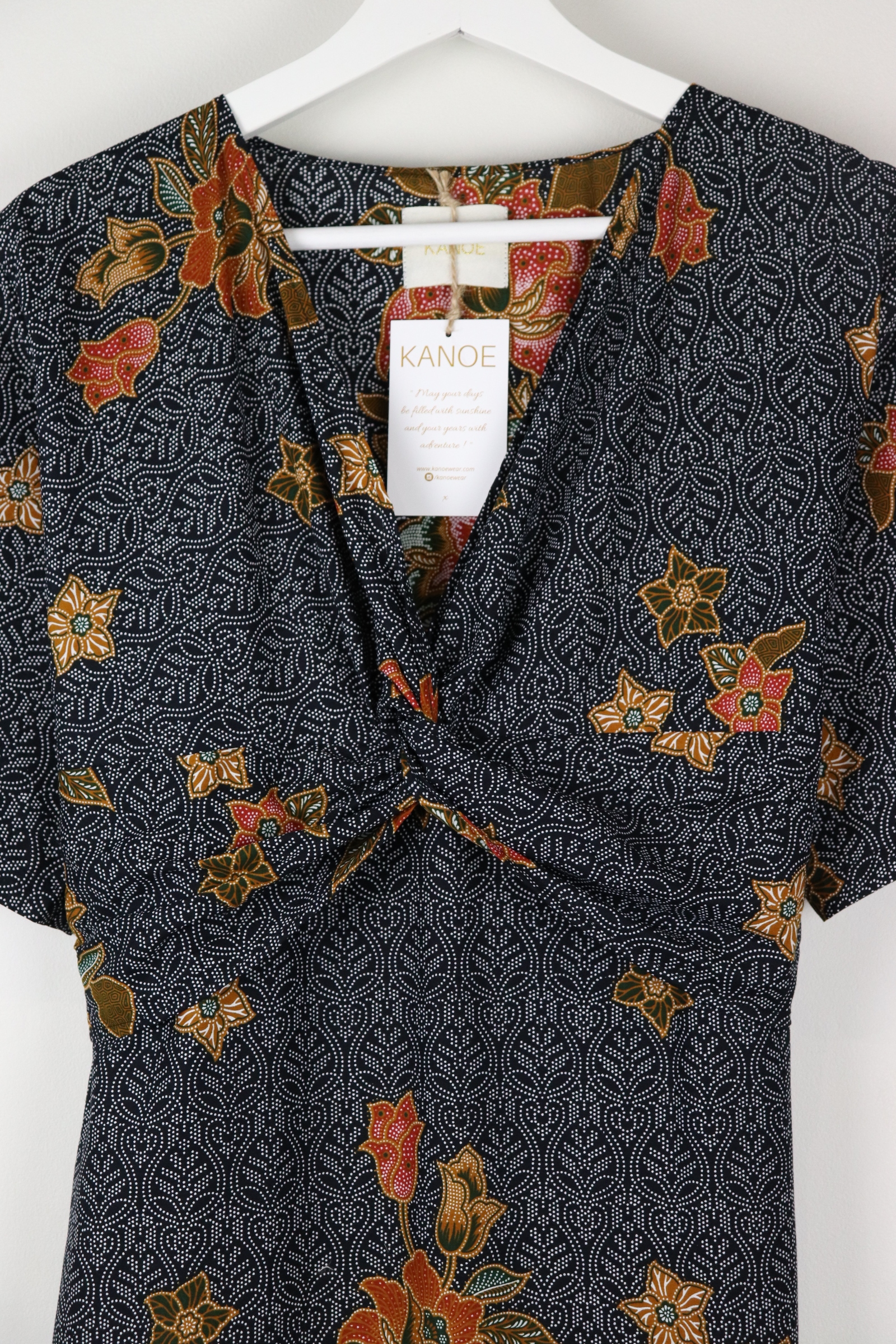Twisted Front Dress - Finley