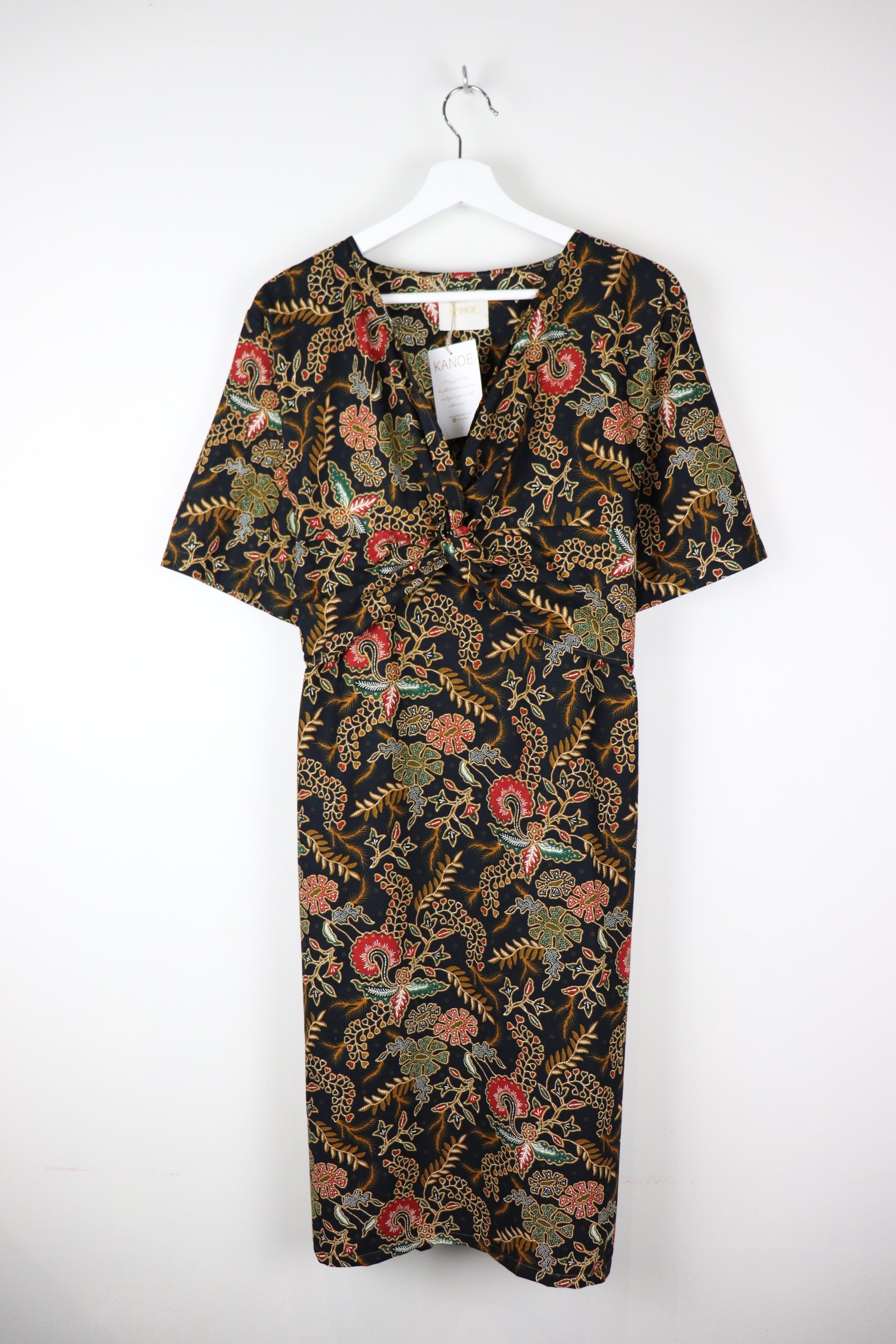 Twisted Front Dress - Esmeralda