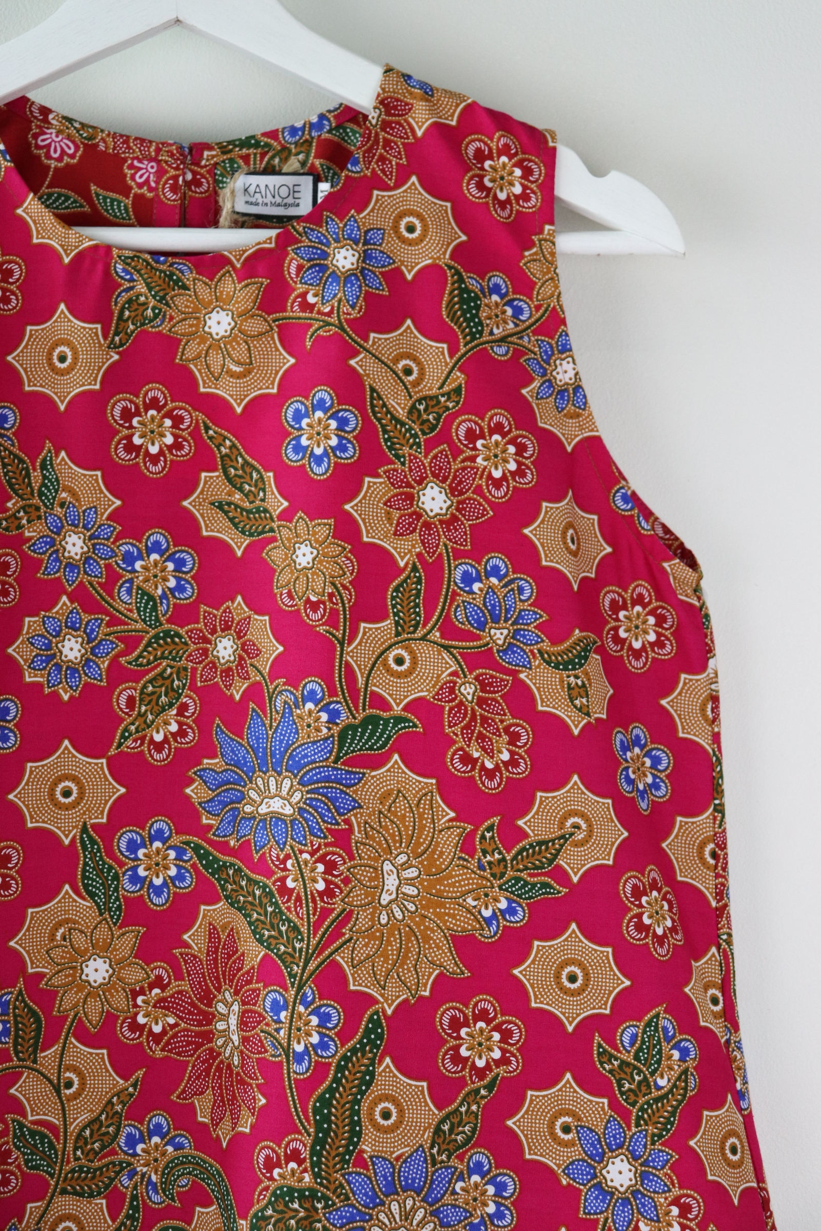 Batik Shift Dress (M) - Matilda