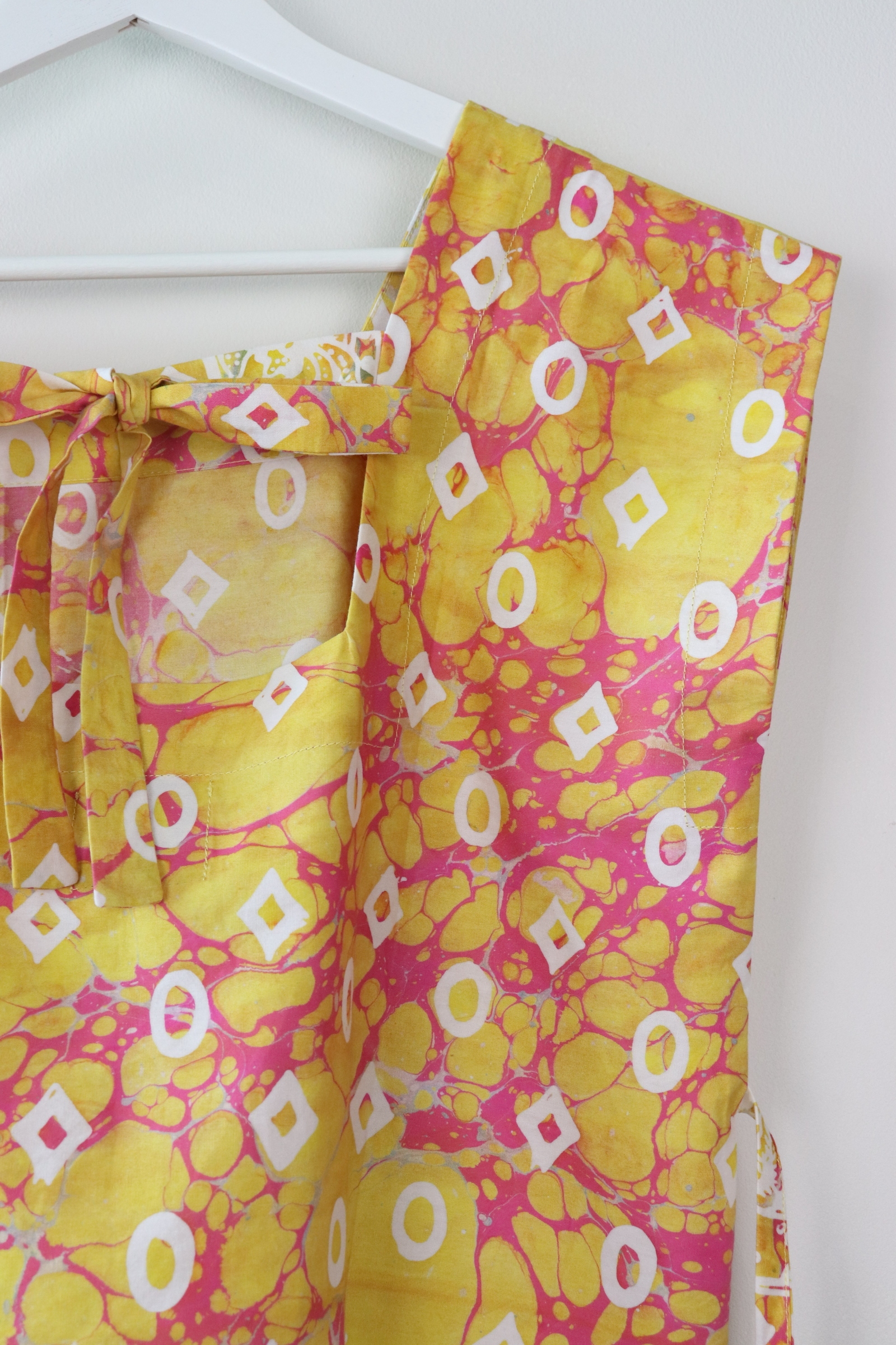 BrunchDate Boxy Batik Top - LemonFizz ( Batik Terap )