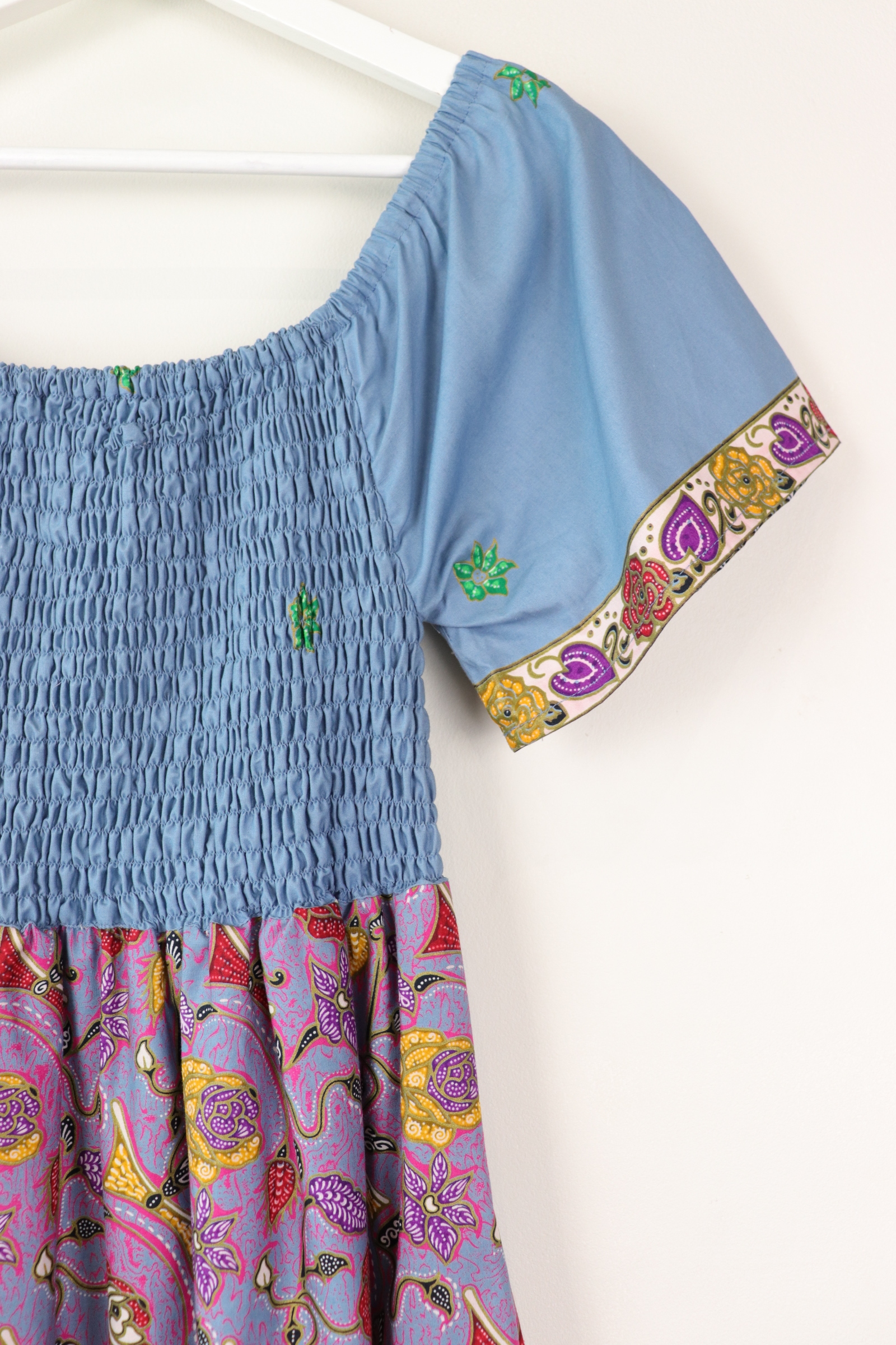 Puteri Dress - Grey Bloom (Flaw*)