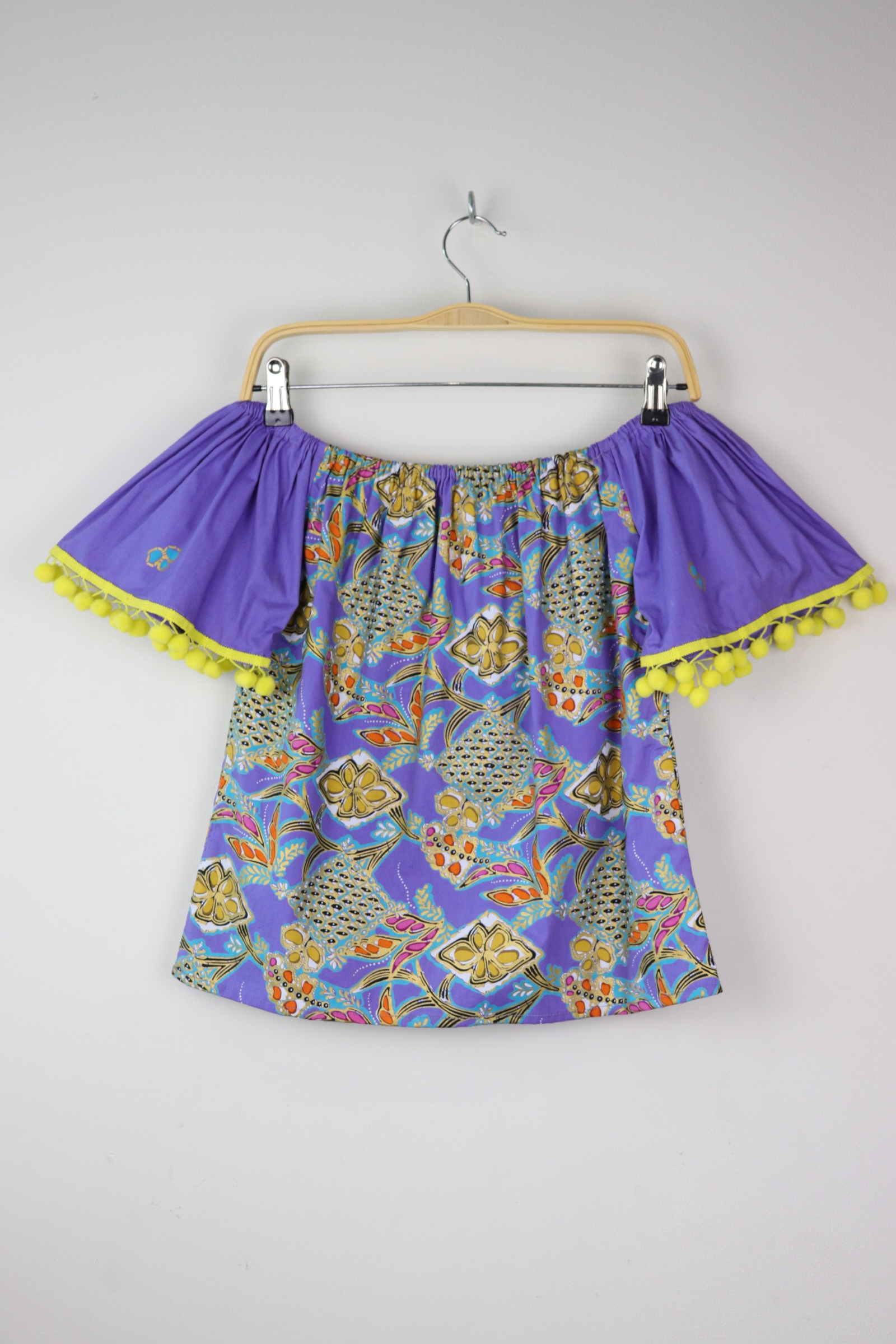 PomPom Batik Top - Passion Star