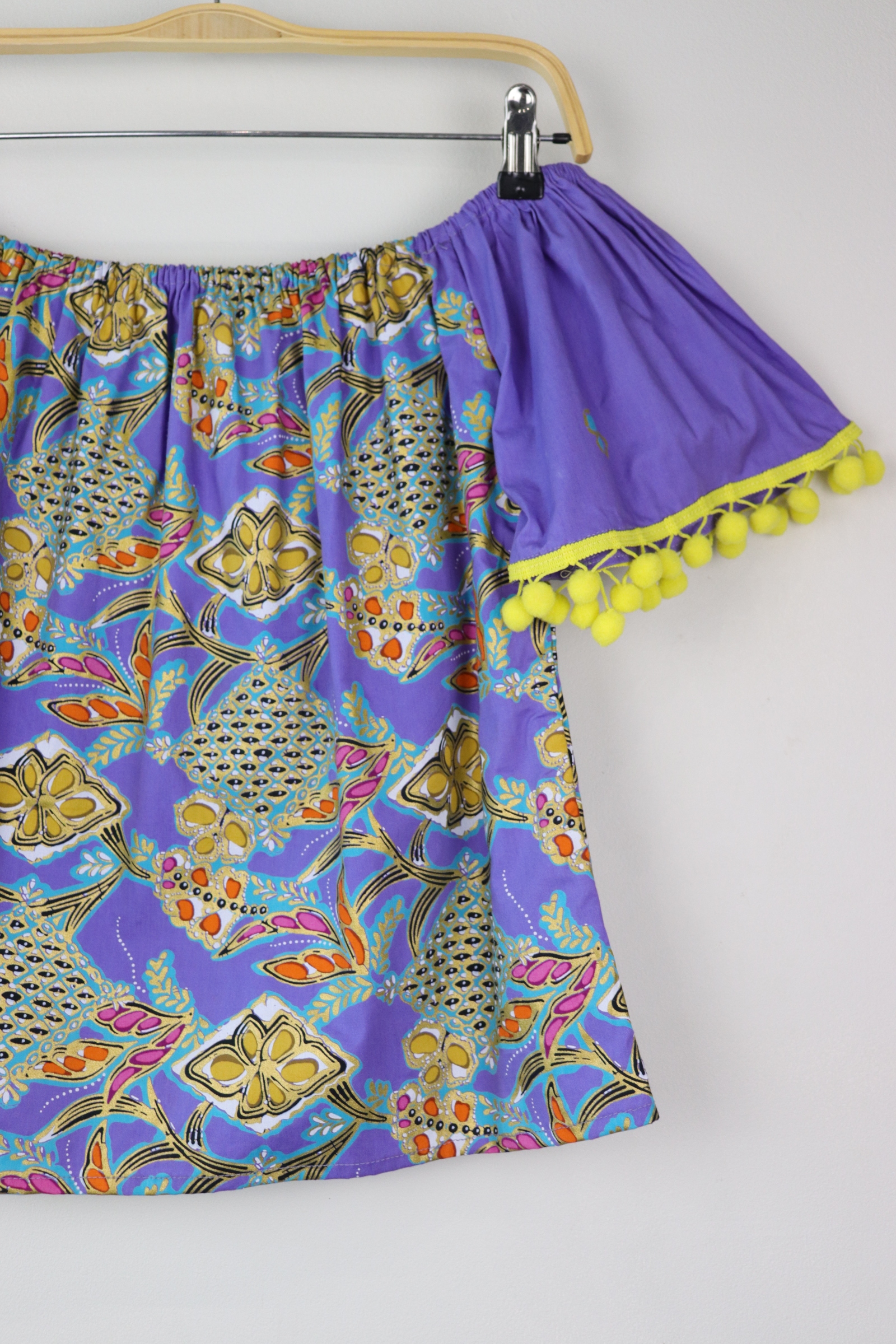 PomPom Batik Top - Passion Star