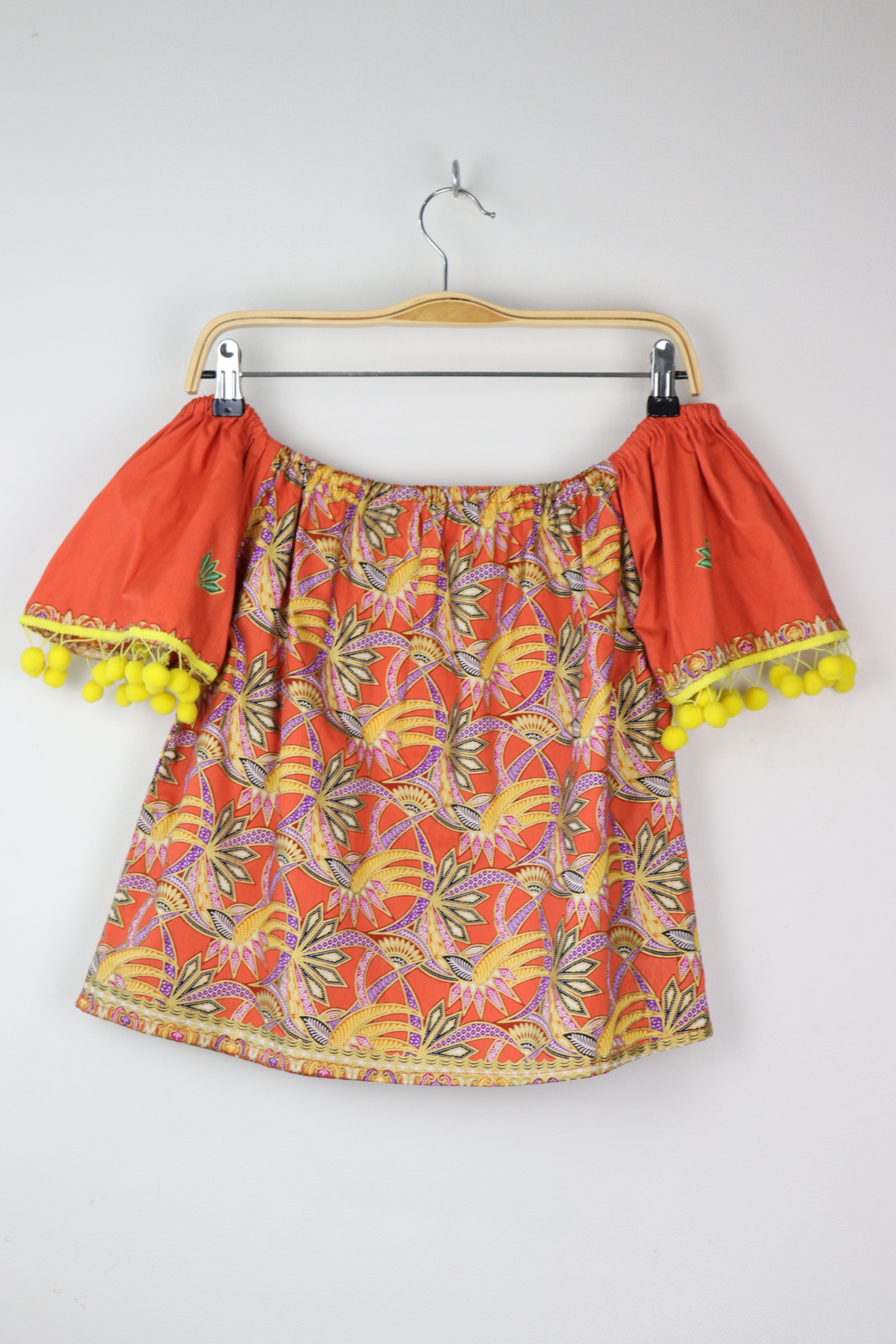 PomPom Batik Top - Jemima Rogers