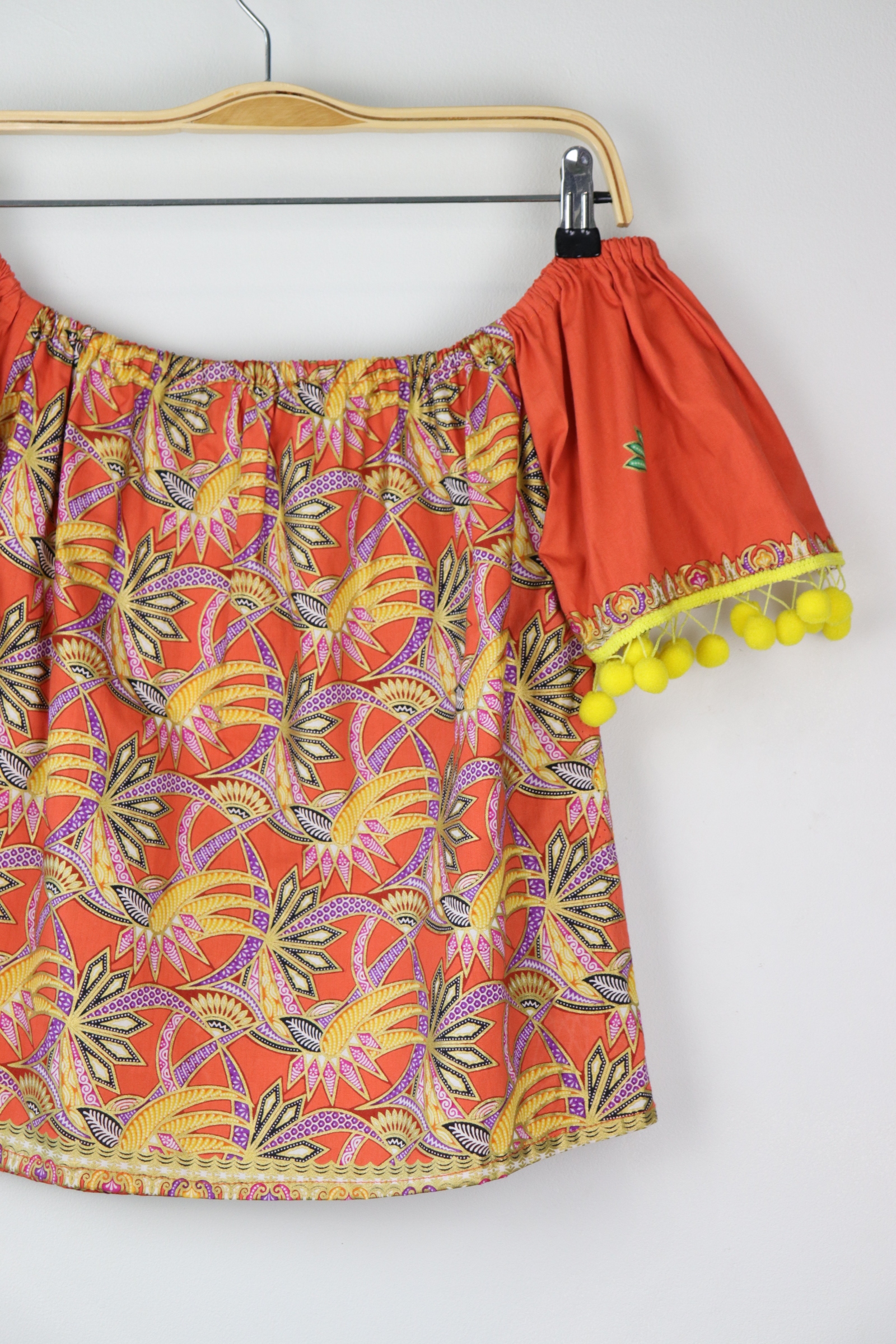 PomPom Batik Top - Jemima Rogers