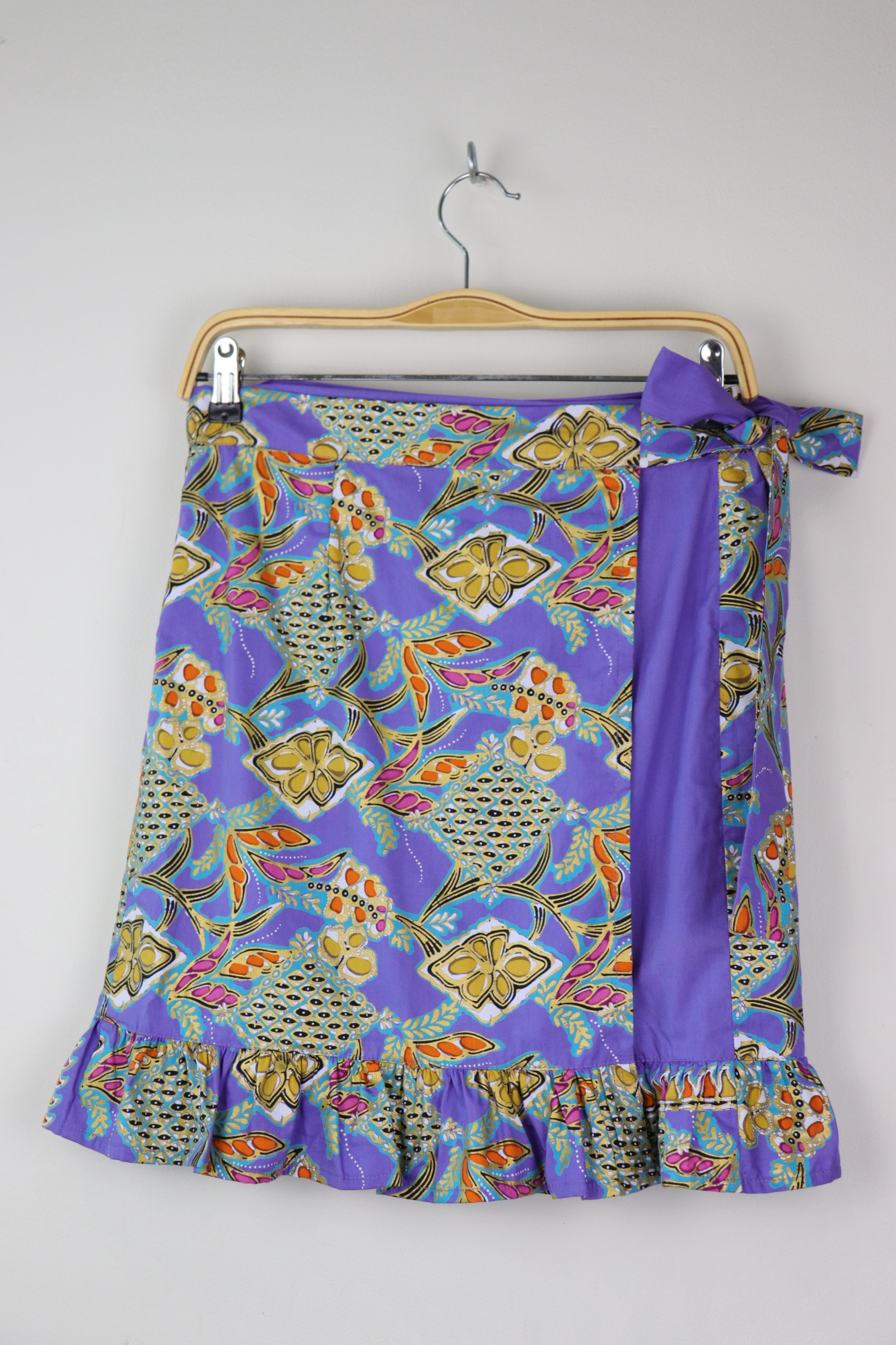 Lil Batik Wrap Skirt - Lavenderia