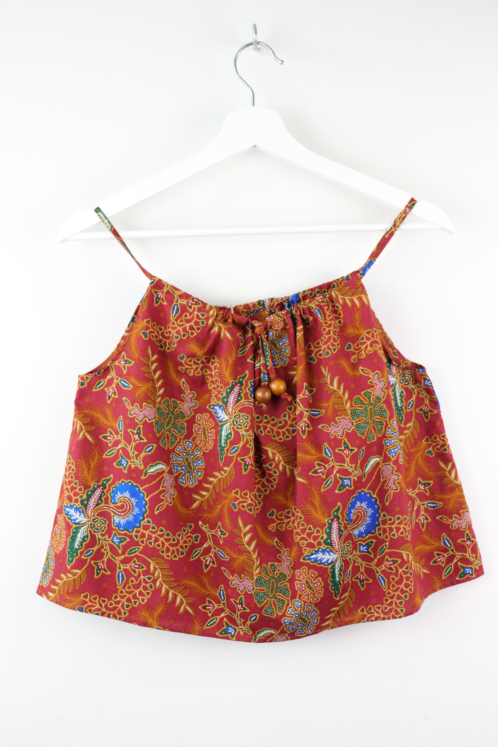 Getaway Batik Top - Raffesia (Red)
