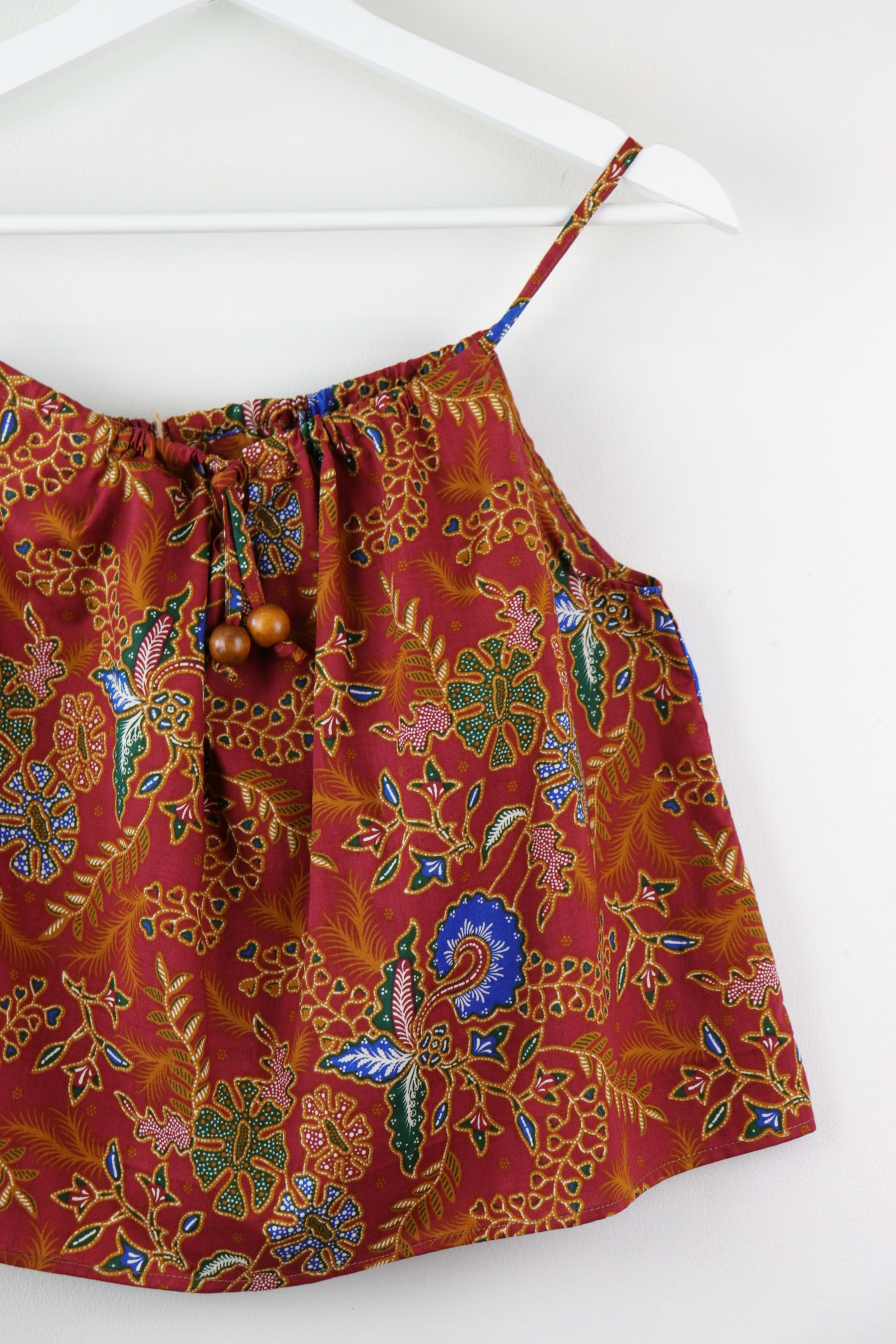 Getaway Batik Top - Raffesia (Red)