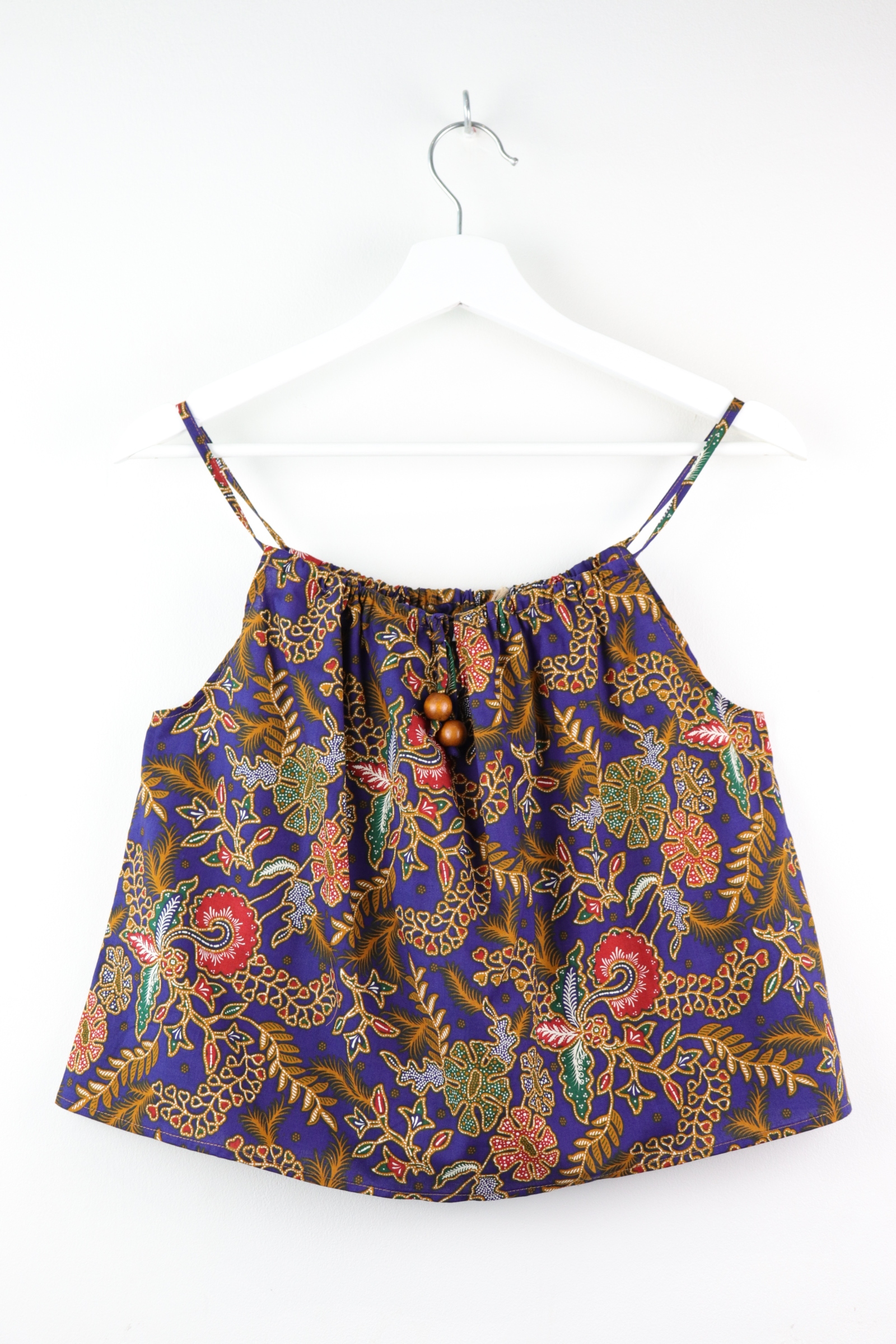 Getaway Batik Top - Raffesia (Blue)