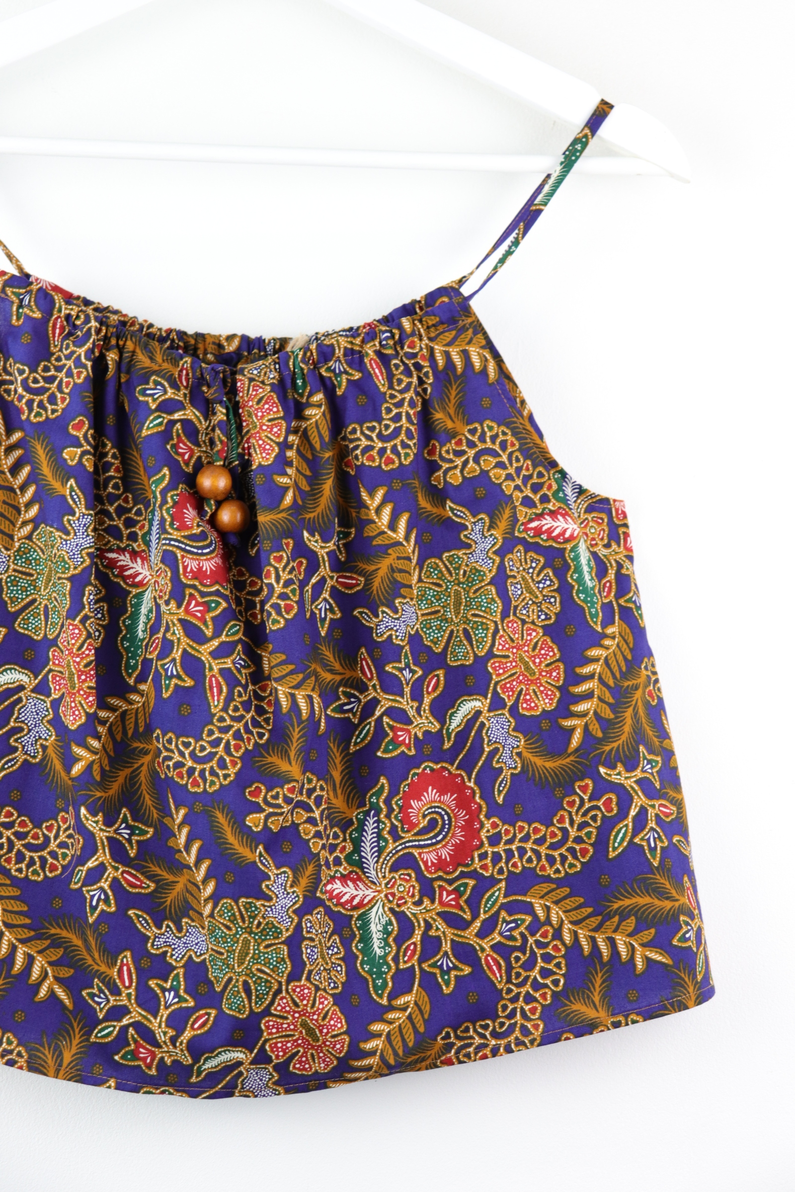 Getaway Batik Top - Raffesia (Blue)