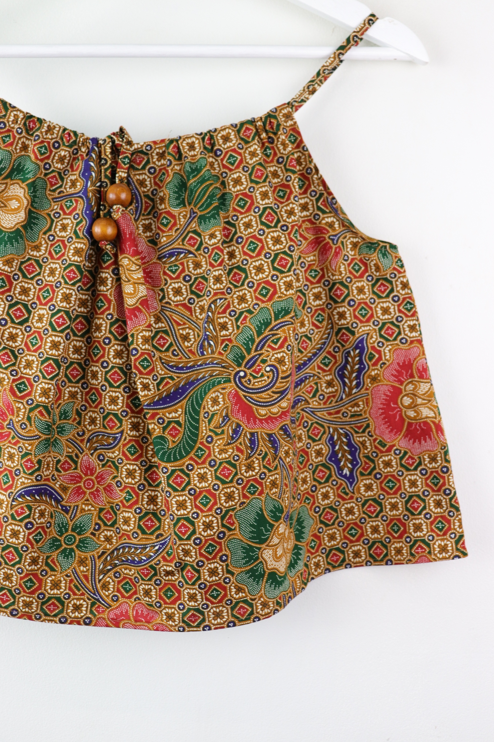 Getaway Batik Top - Sandy (Blue)