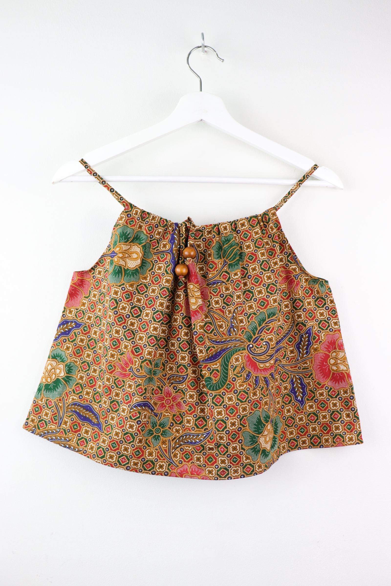 Getaway Batik Top - Sandy (Blue)