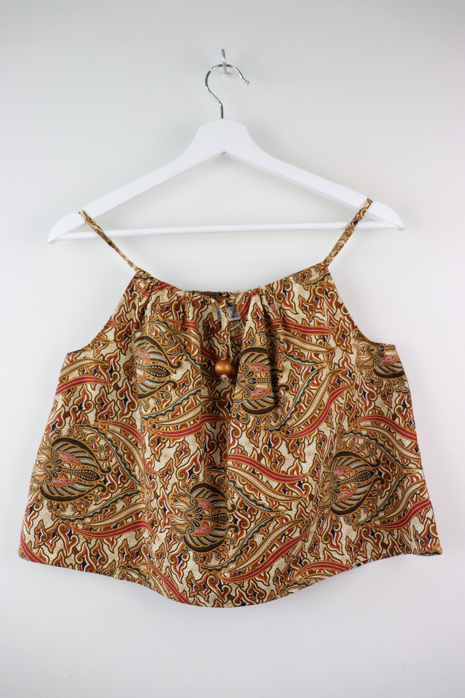 Getaway Batik Top - Cloudy (Black)