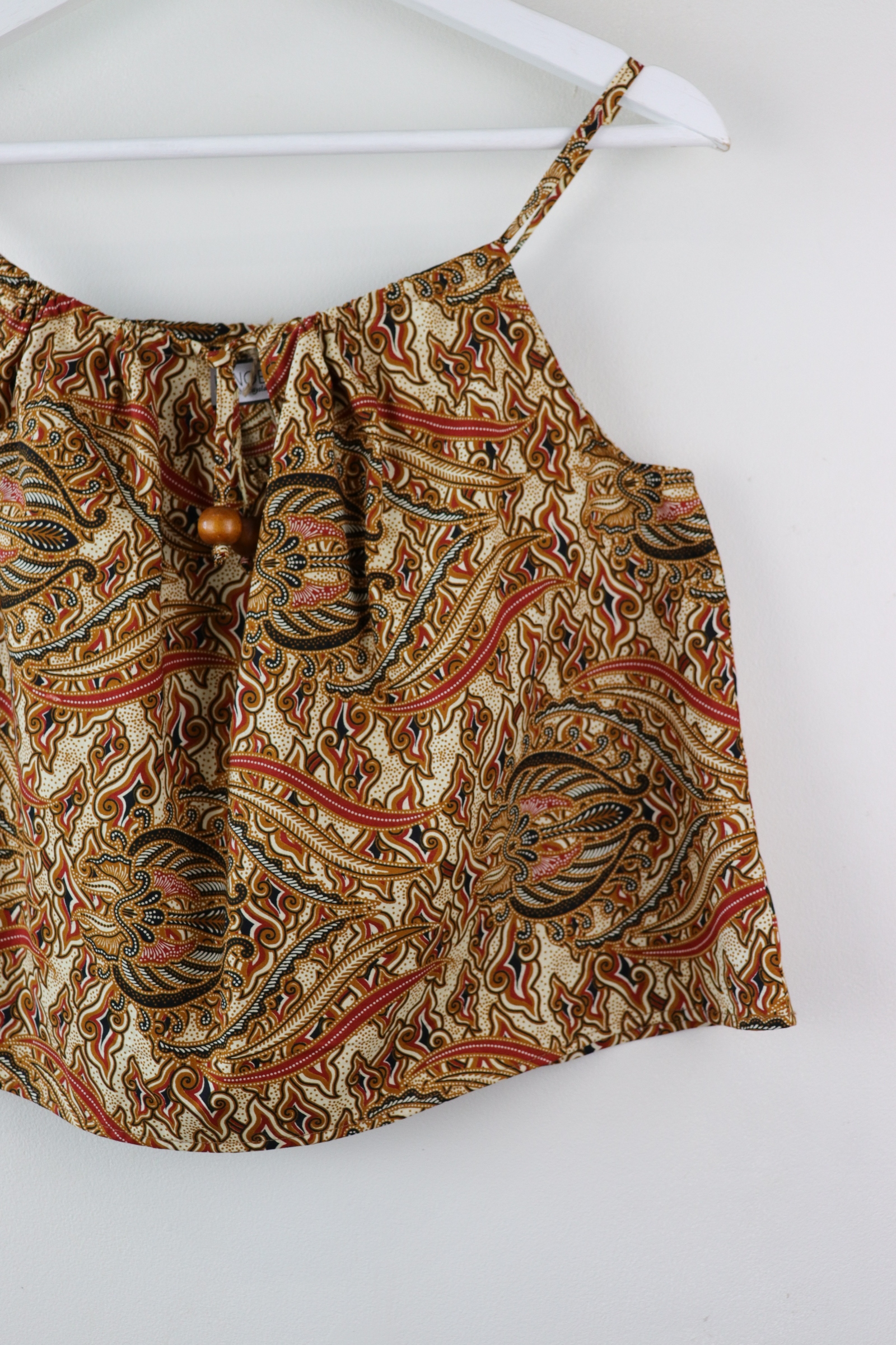 Getaway Batik Top - Cloudy (Black)