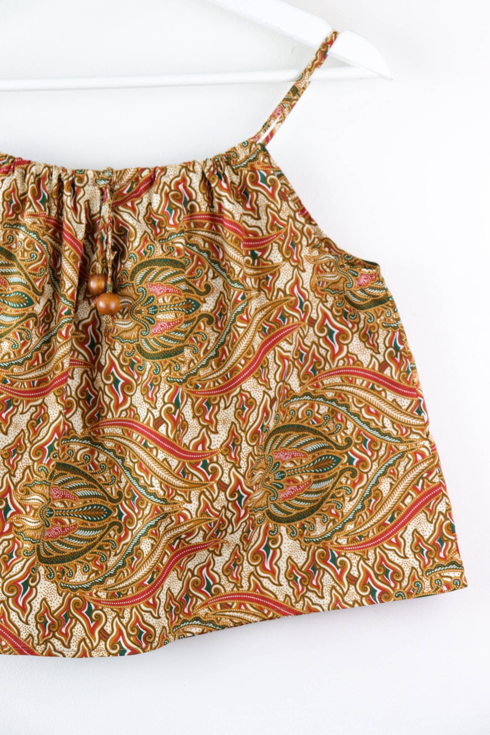 Getaway Batik Top - Cloudy (Green)