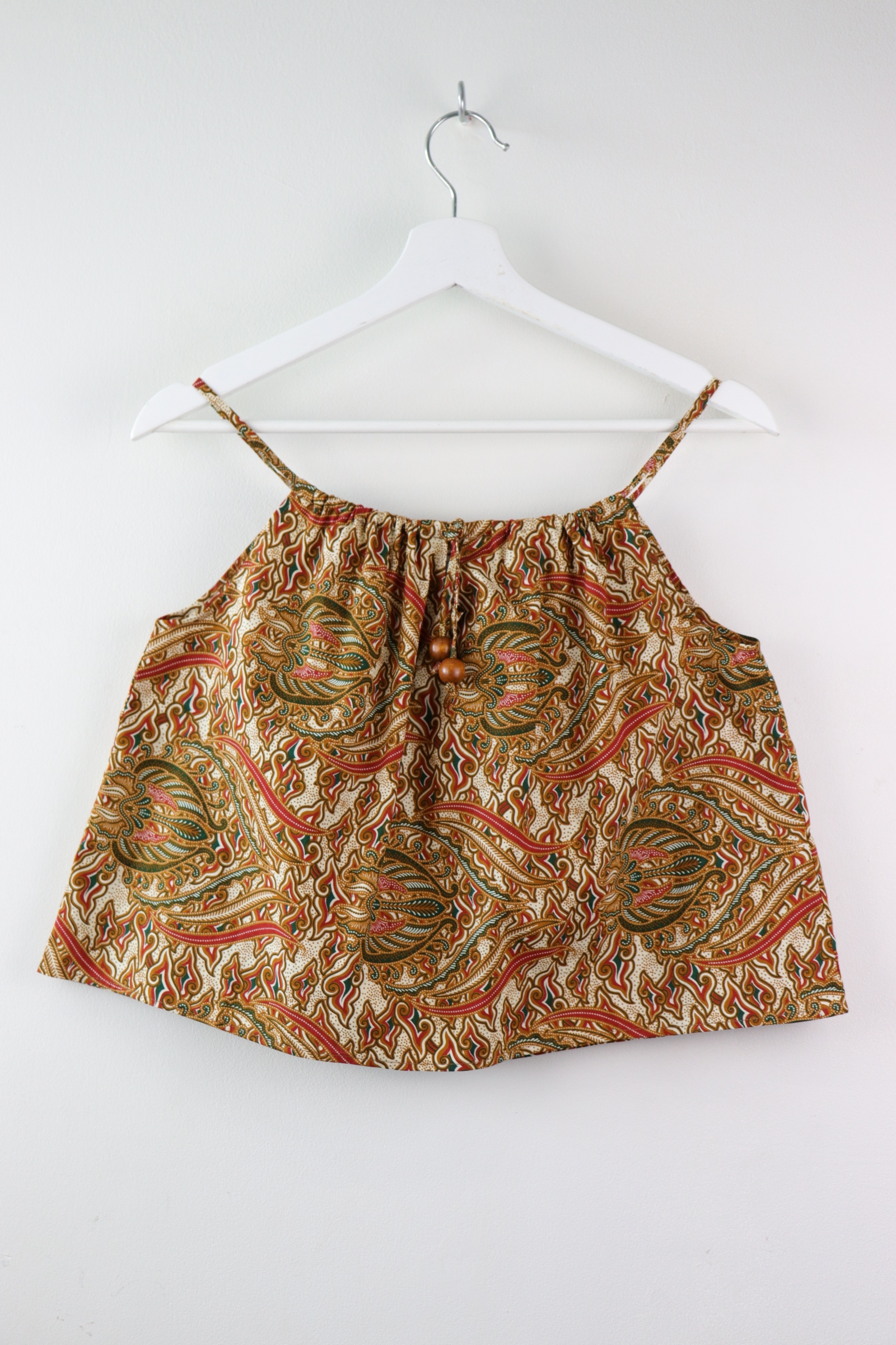 Getaway Batik Top - Cloudy (Green)