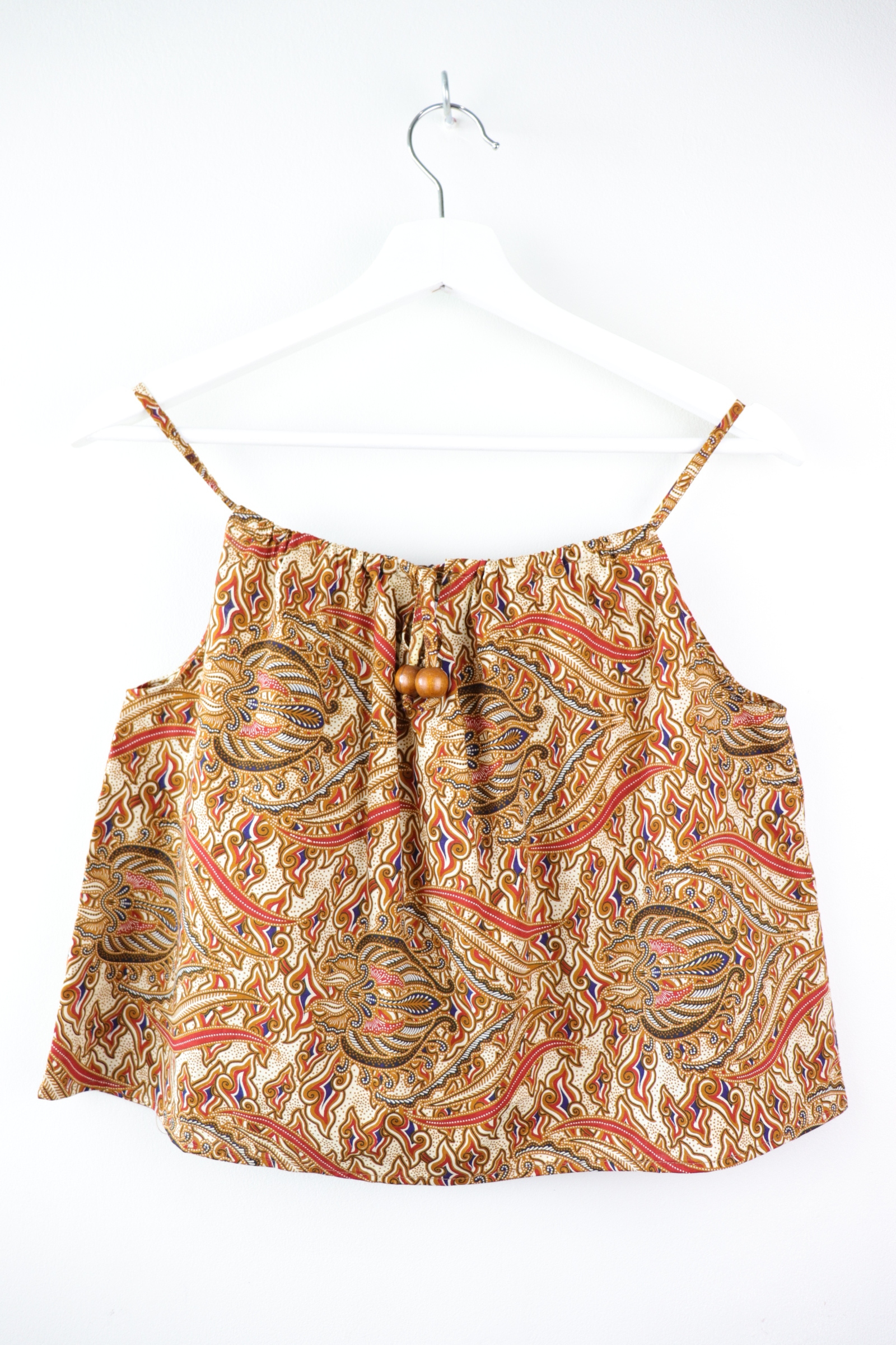 Getaway Batik Top - Cloudy (Blue)
