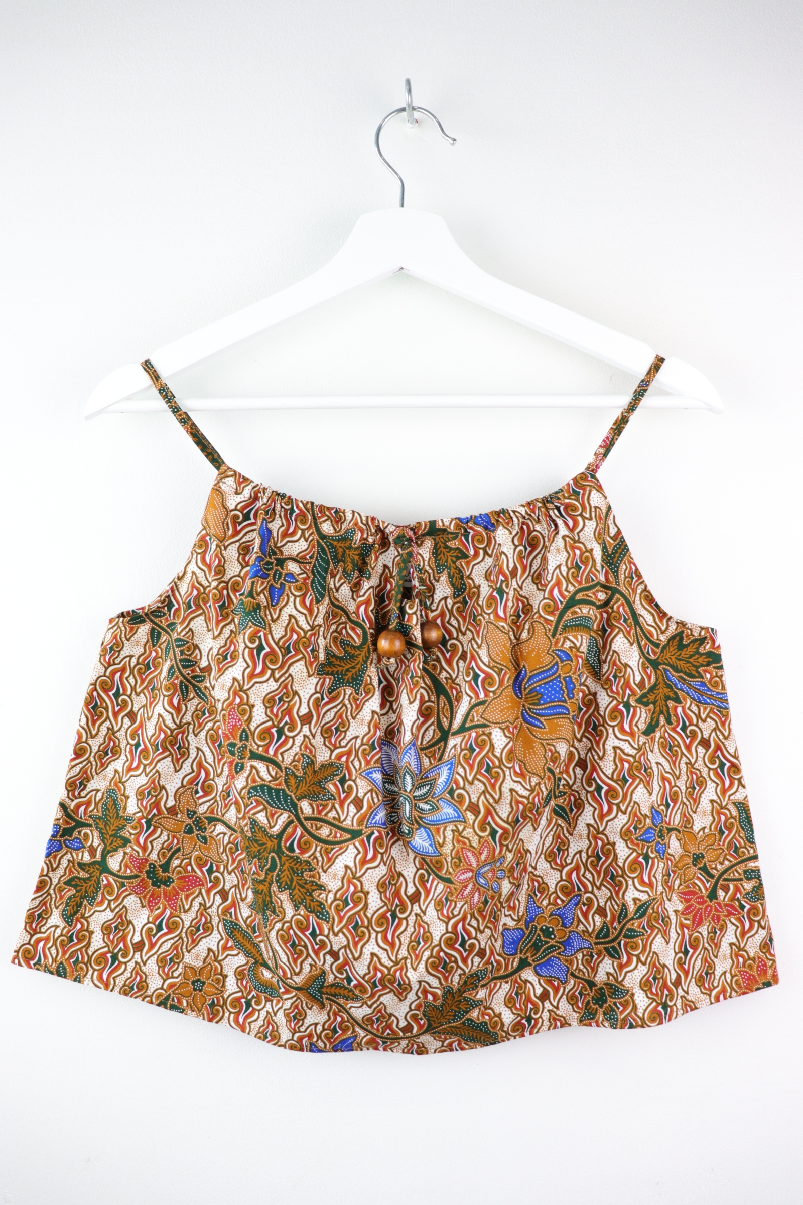 Getaway Batik Top - Wavy (Green)