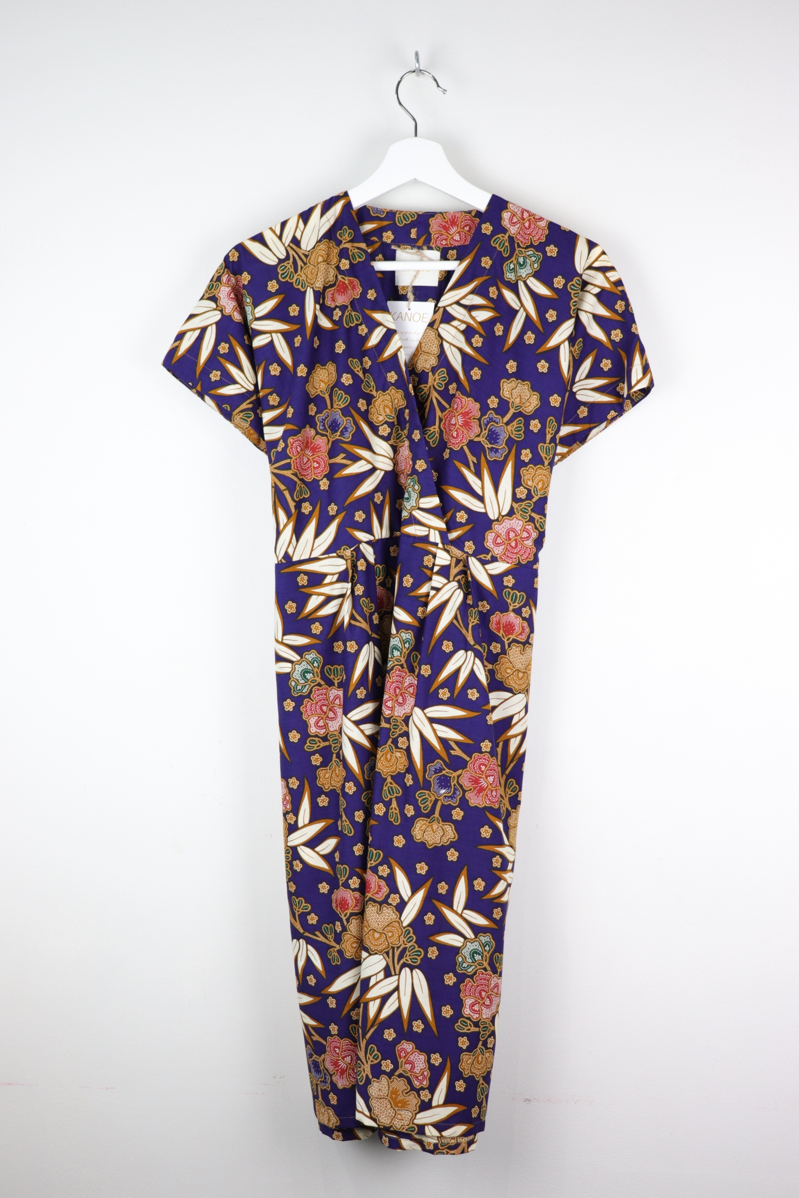 Kimono wrap dress - Julian (Blue)