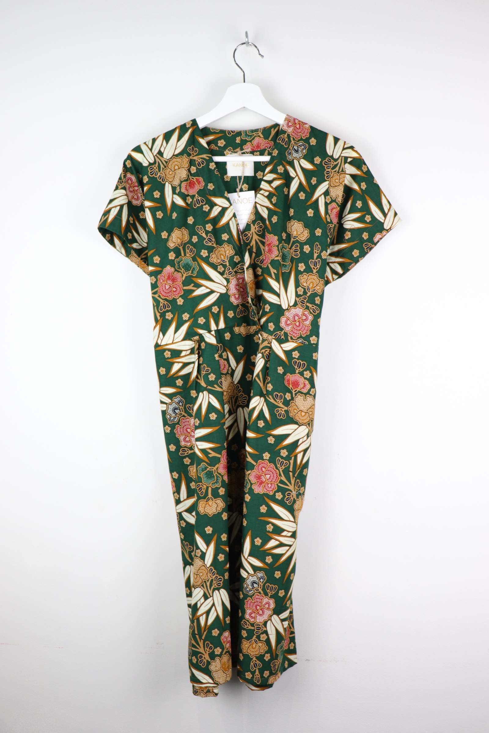 Kimono wrap dress - Julian (Green)