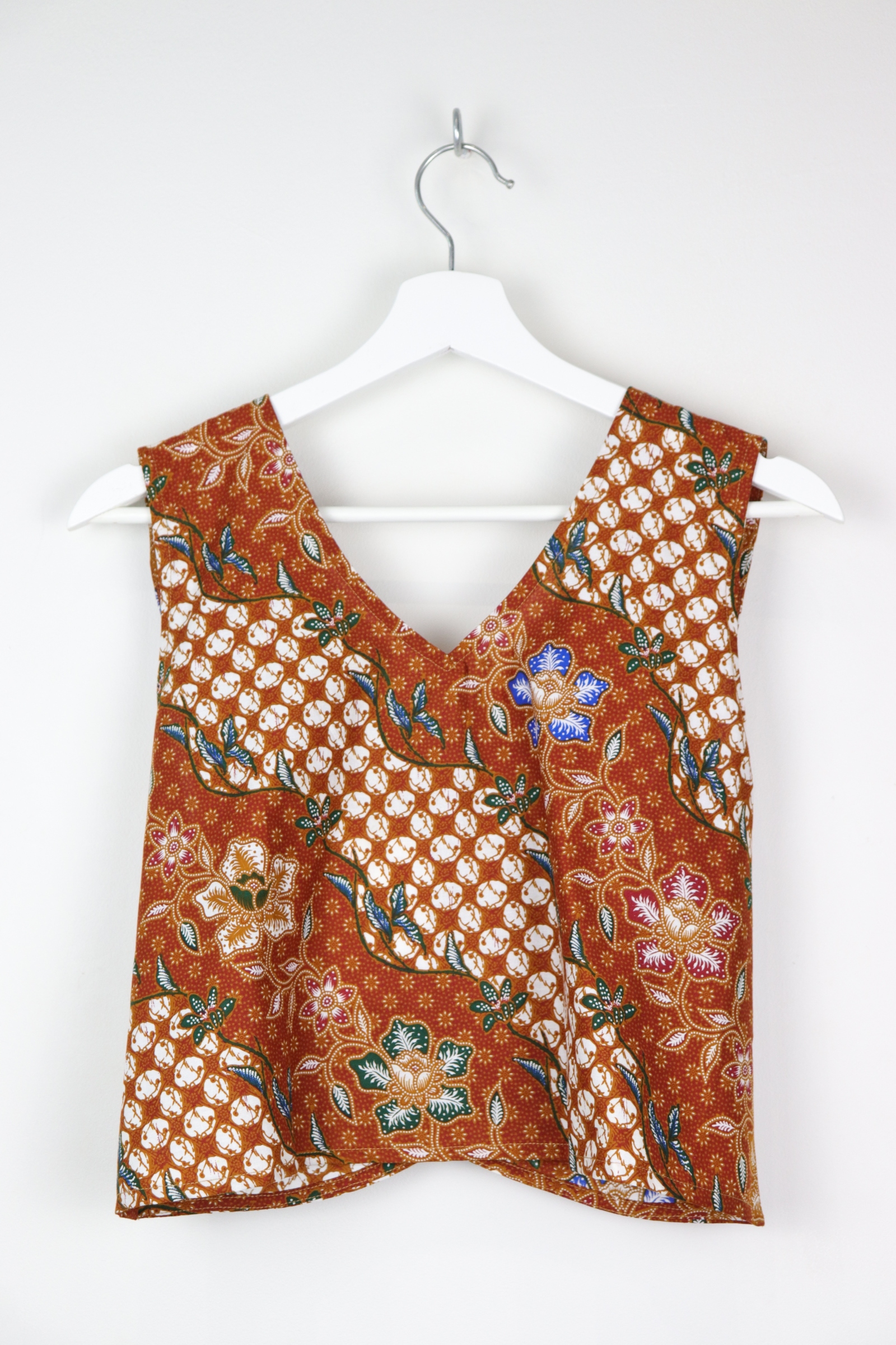 Napkin Batik Top - Macy (Red)