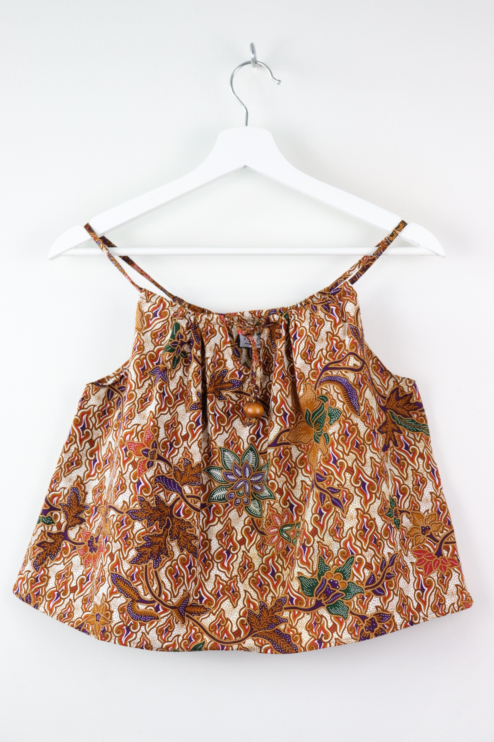 Getaway Batik Top - Wavy (Purple)