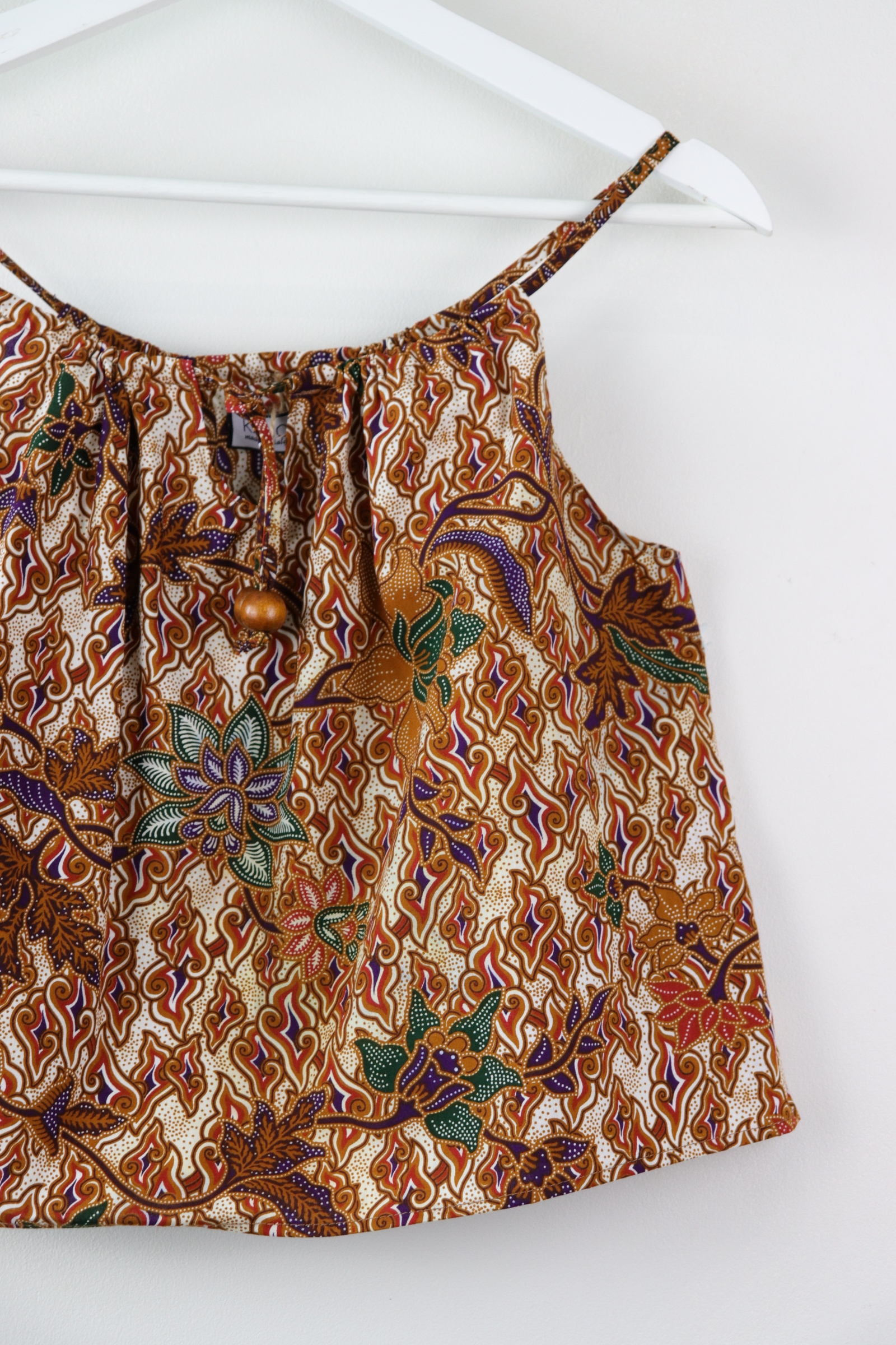 Getaway Batik Top - Wavy (Purple)