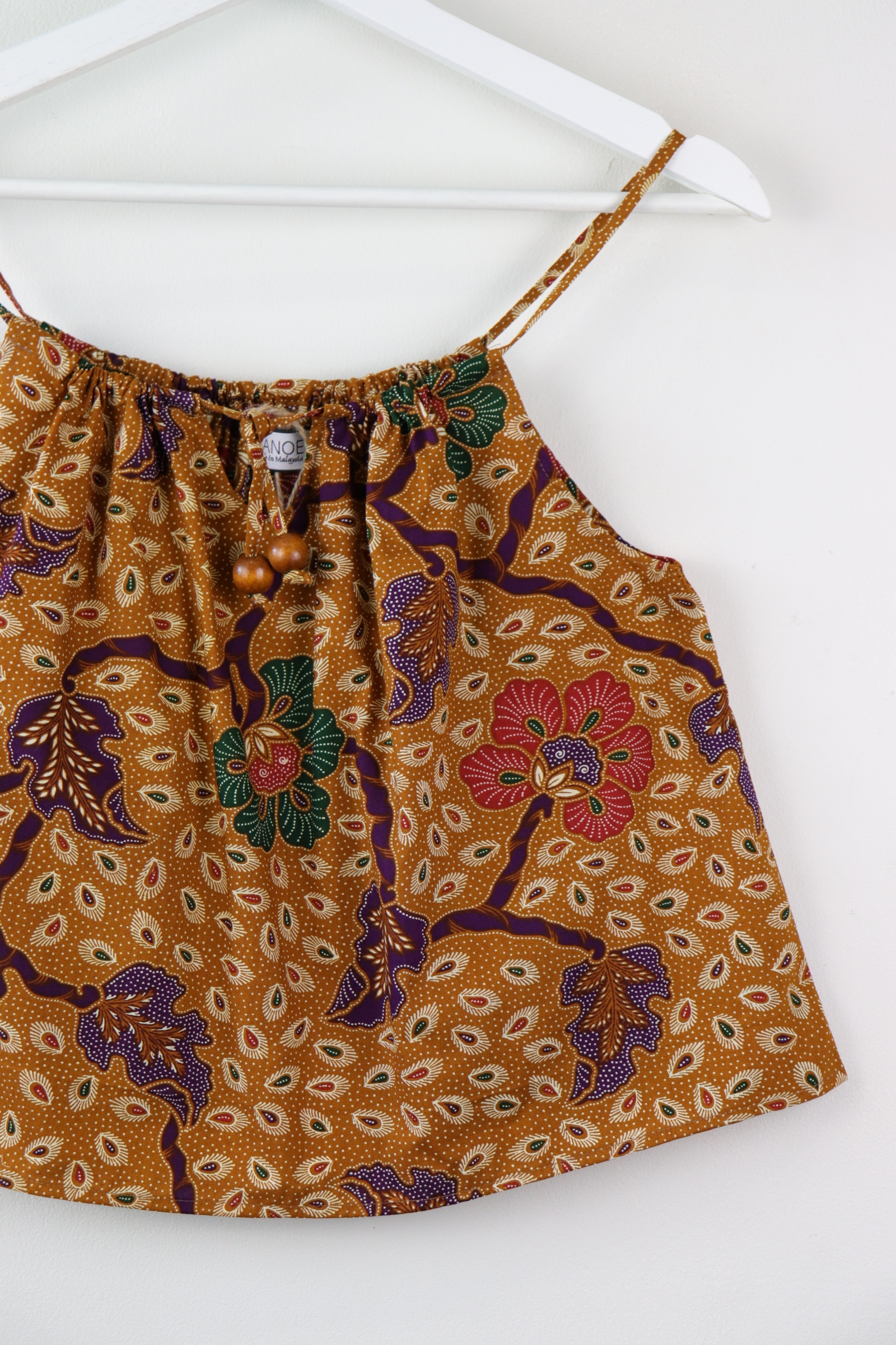 Getaway Batik Top - Feather (Purple)