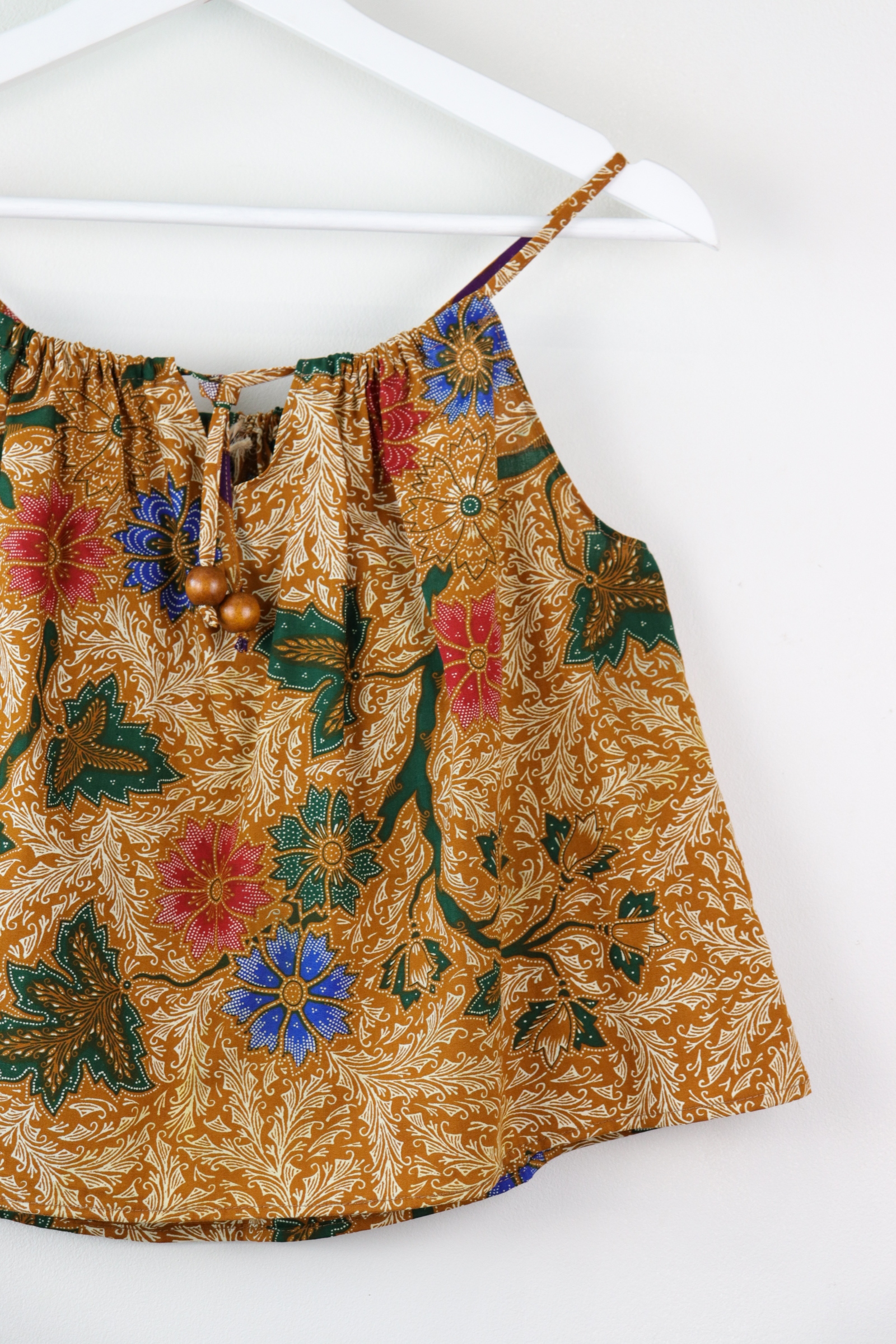 Getaway Batik Top - Maple (Green)
