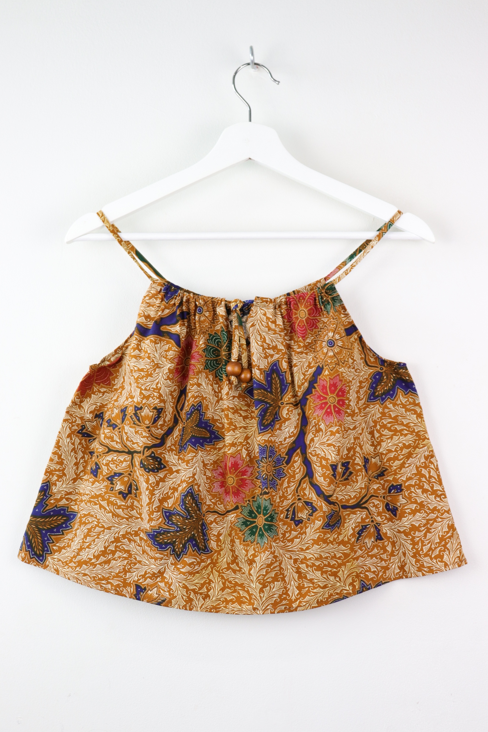 Getaway Batik Top - Maple (Blue)
