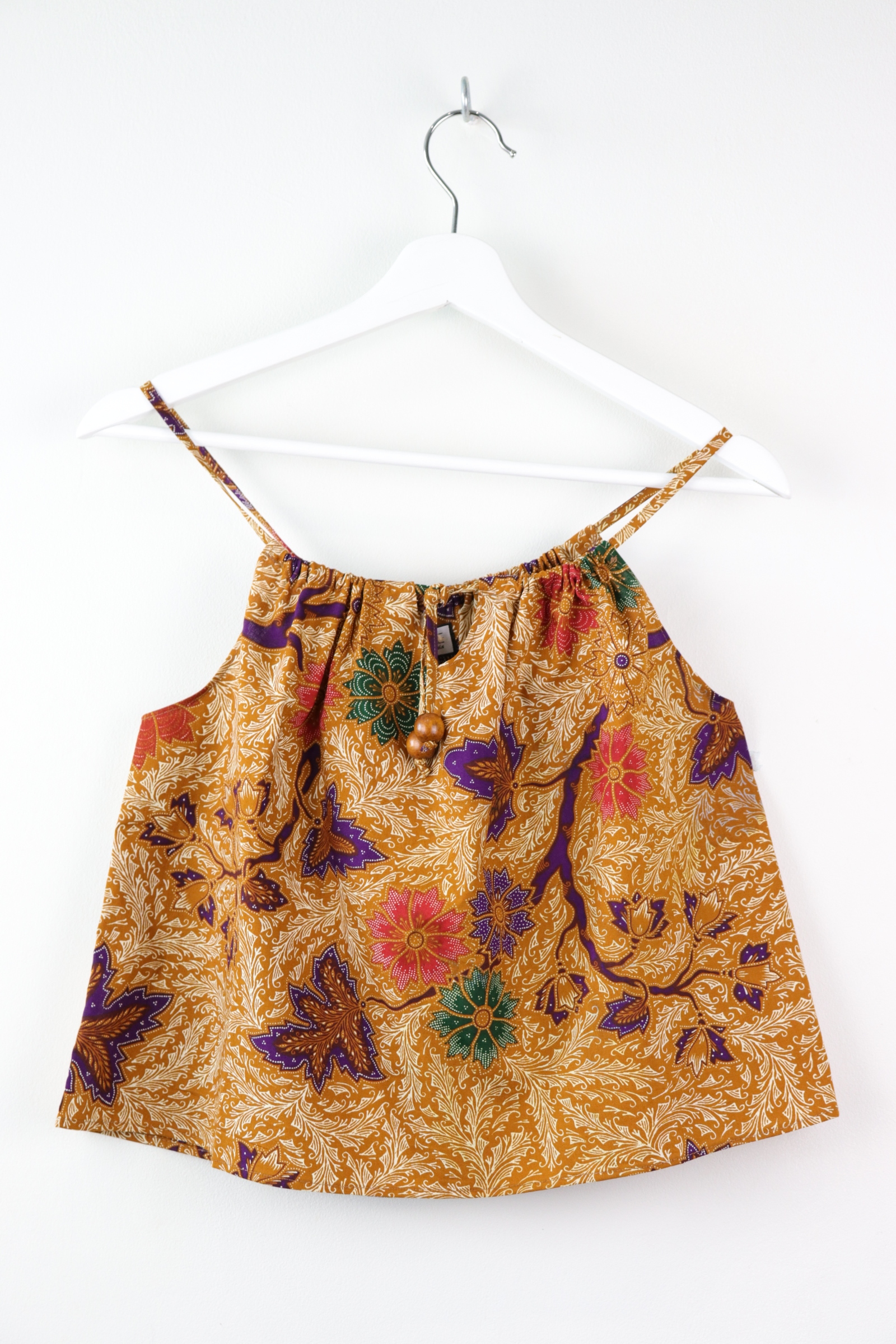 Getaway Batik Top - Maple (Purple) Flawed*