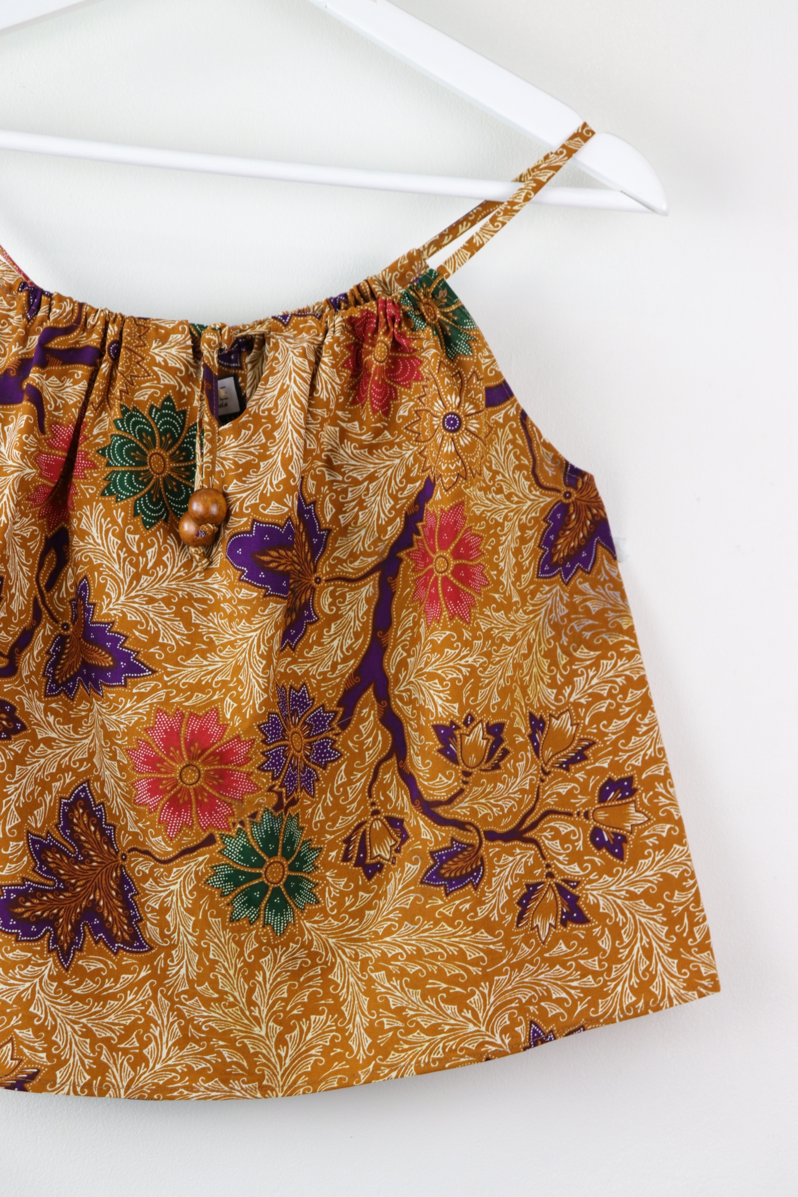 Getaway Batik Top - Maple (Purple) Flawed*