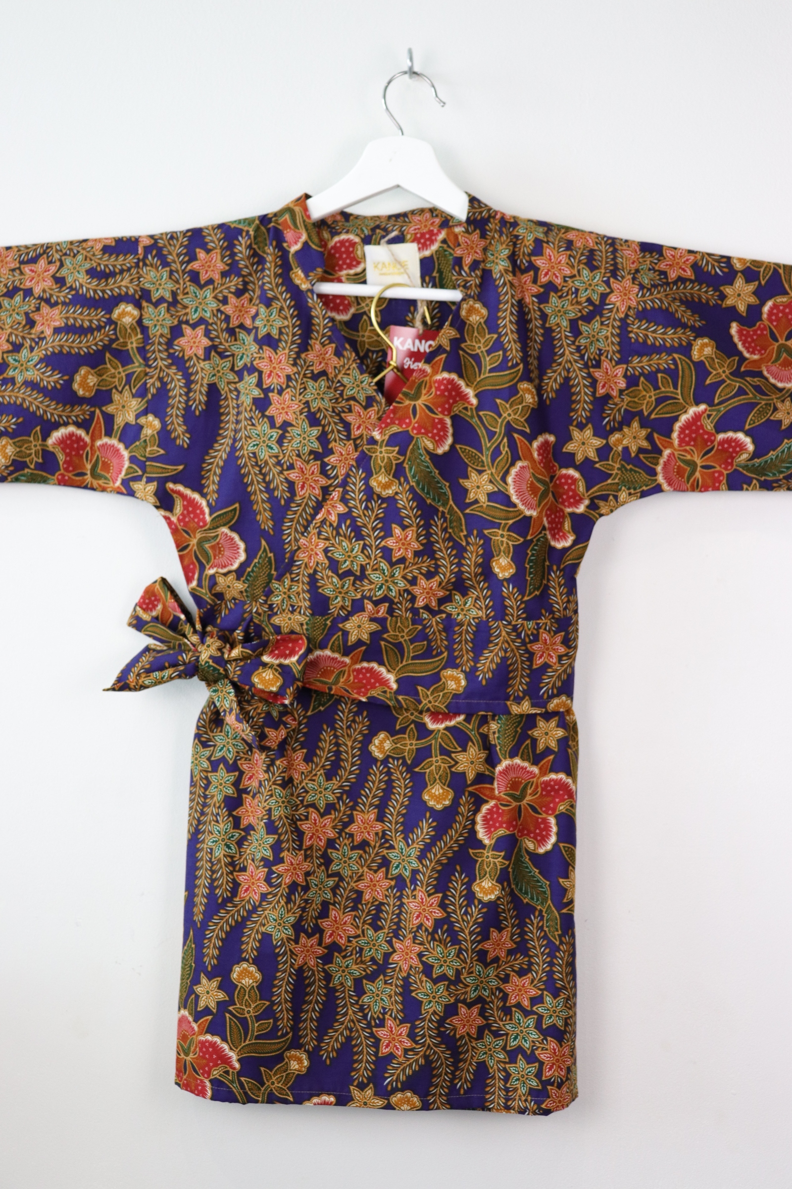 Kimono Wrap Matching Set - Marni Blue (S/M/L/XL)