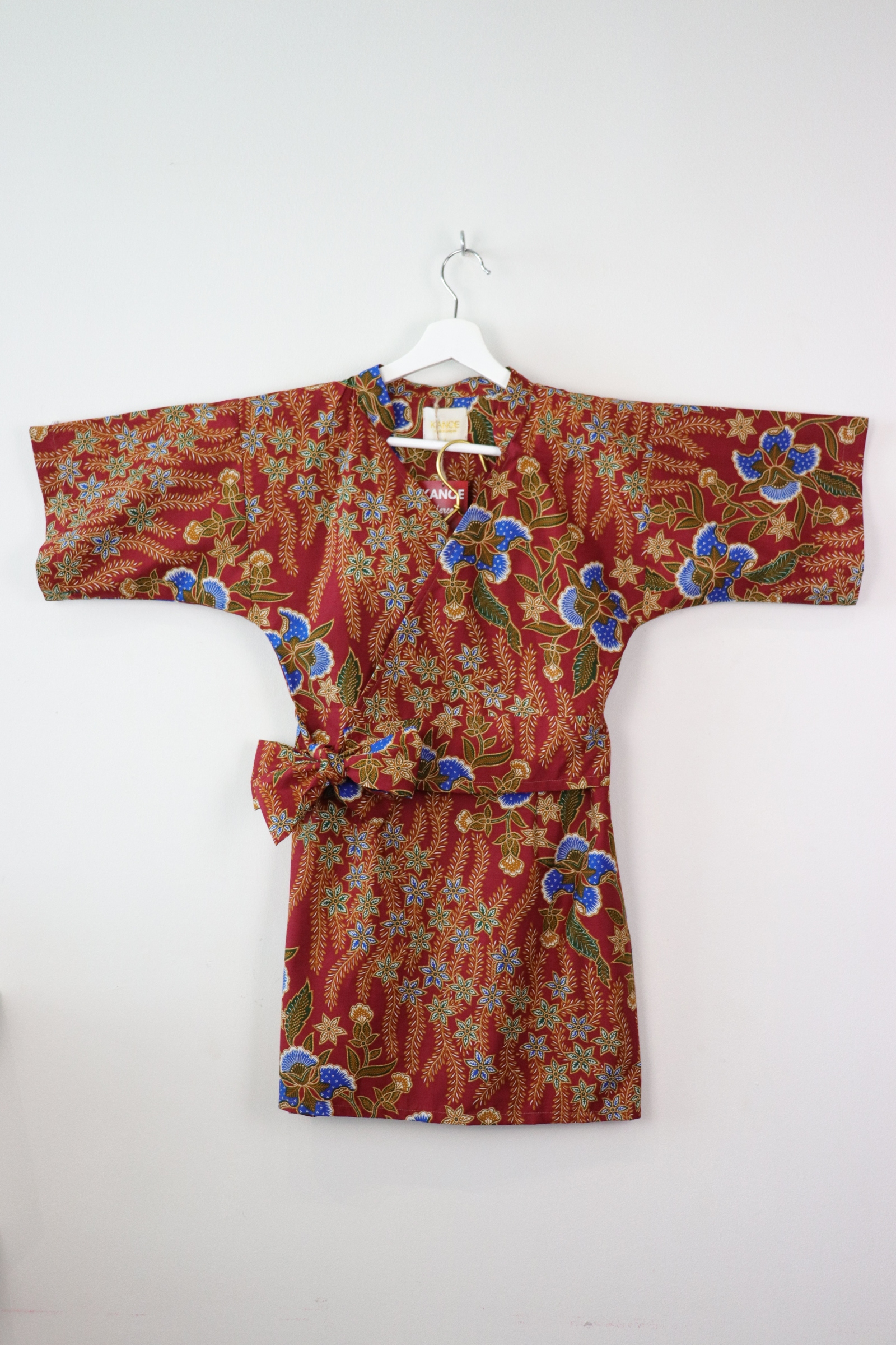 Kimono Wrap Matching Set - Marni Maroon (S/M/L/XL)